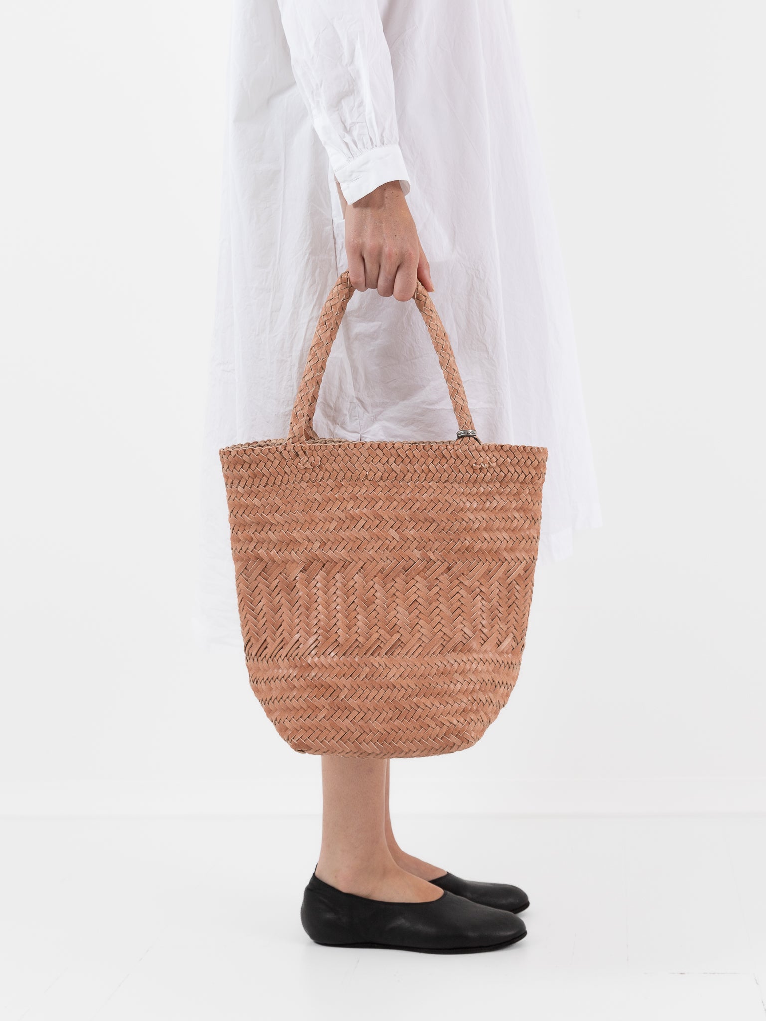 Christian Peau Large Mesh Bag in Natural - CHRISTIAN PEAU at Worthwhile - shop BAG