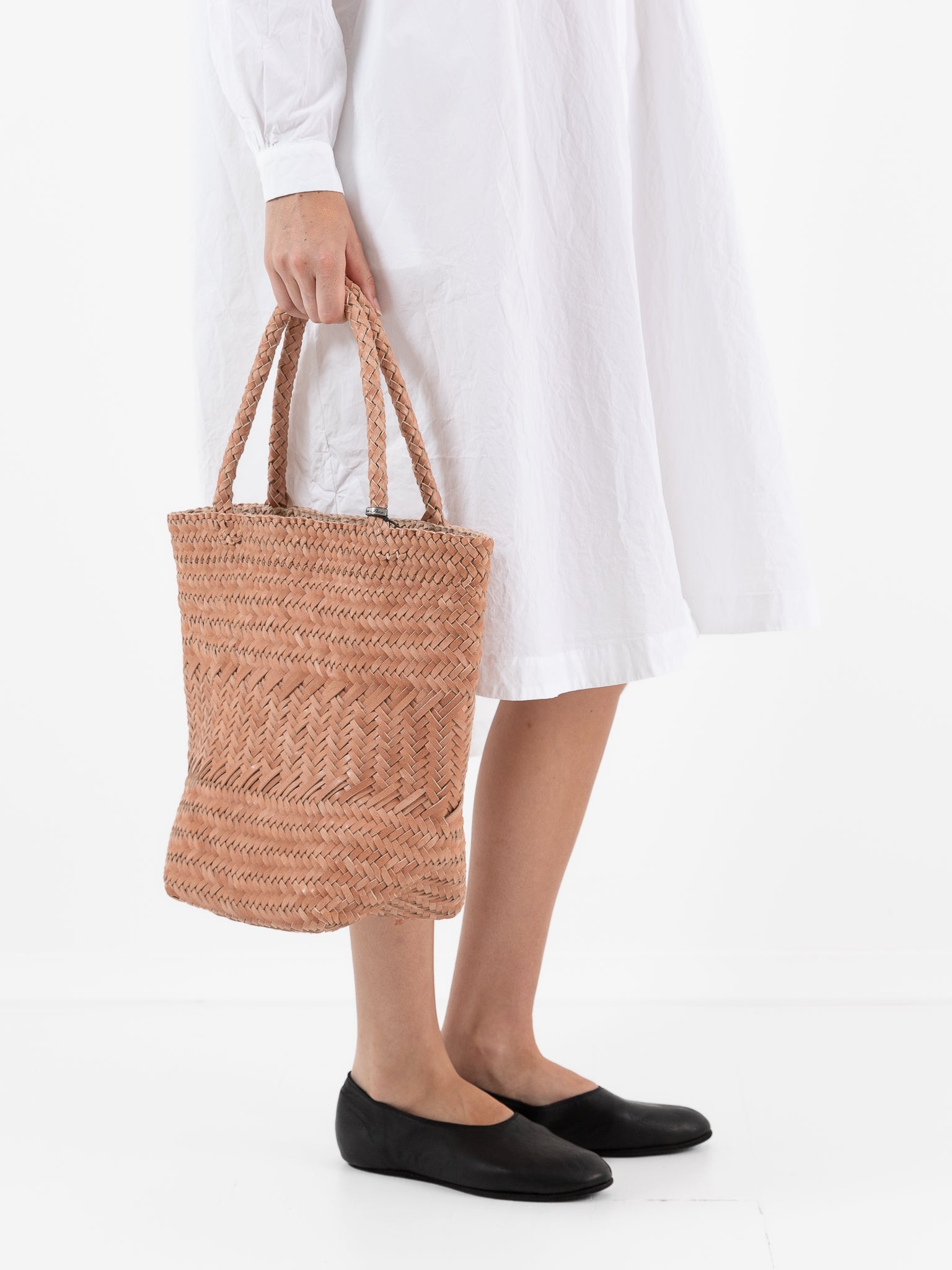 Christian Peau Large Mesh Bag in Natural - CHRISTIAN PEAU at Worthwhile - shop BAG