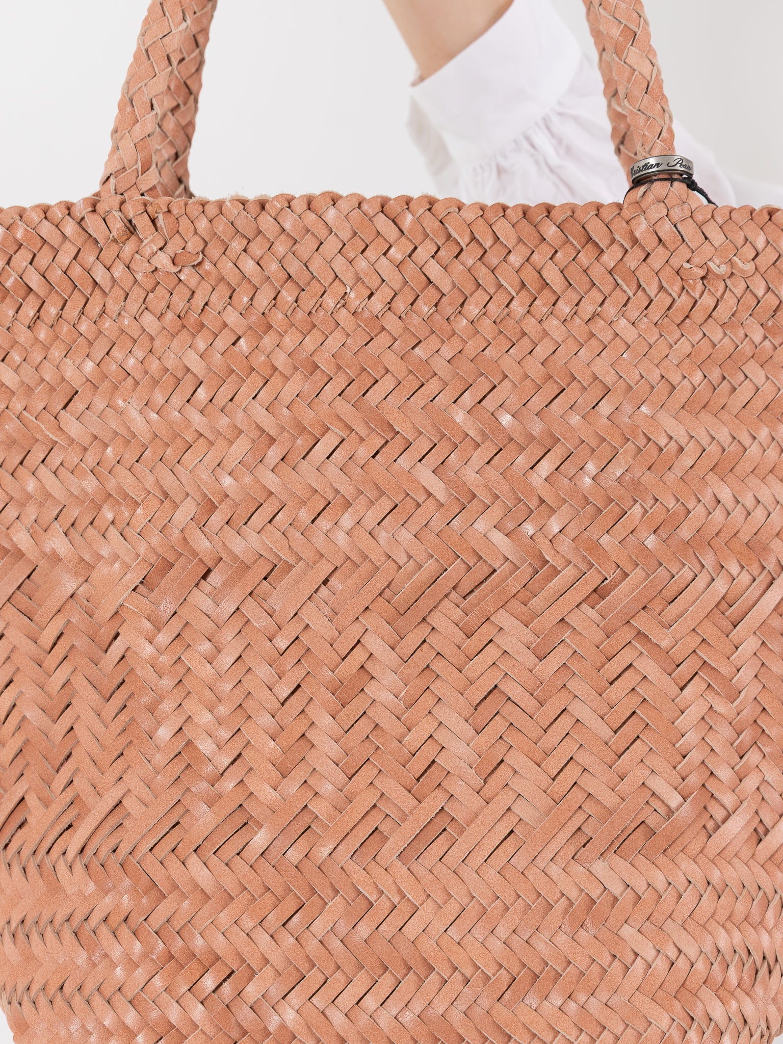 Christian Peau Large Mesh Bag in Natural - CHRISTIAN PEAU at Worthwhile - shop BAG