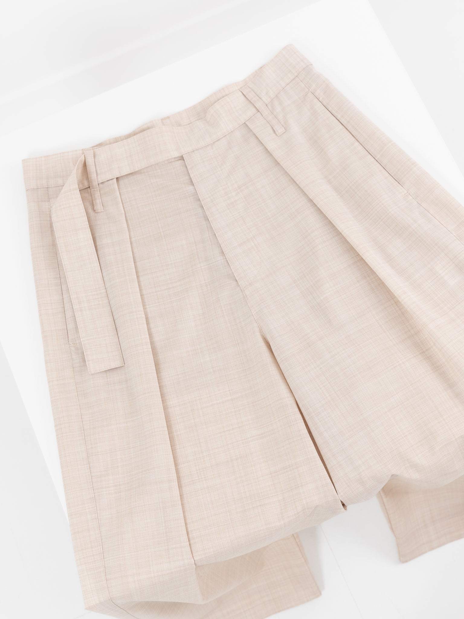Wright + Doyle Single Pleat Trousers in Hay - WRIGHT + DOYLE at Worthwhile - shop PANT