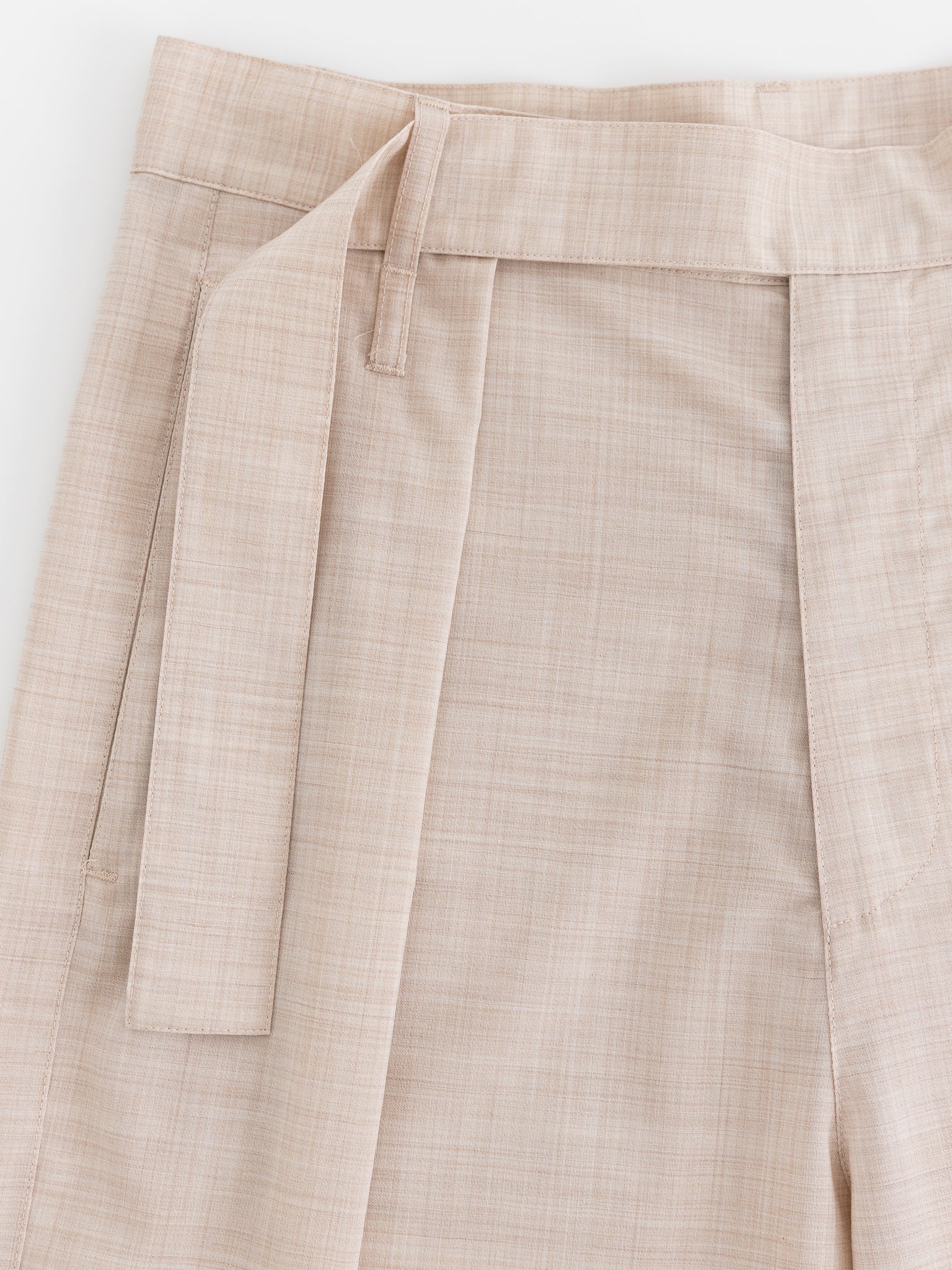 Wright + Doyle Single Pleat Trousers in Hay - WRIGHT + DOYLE at Worthwhile - shop PANT