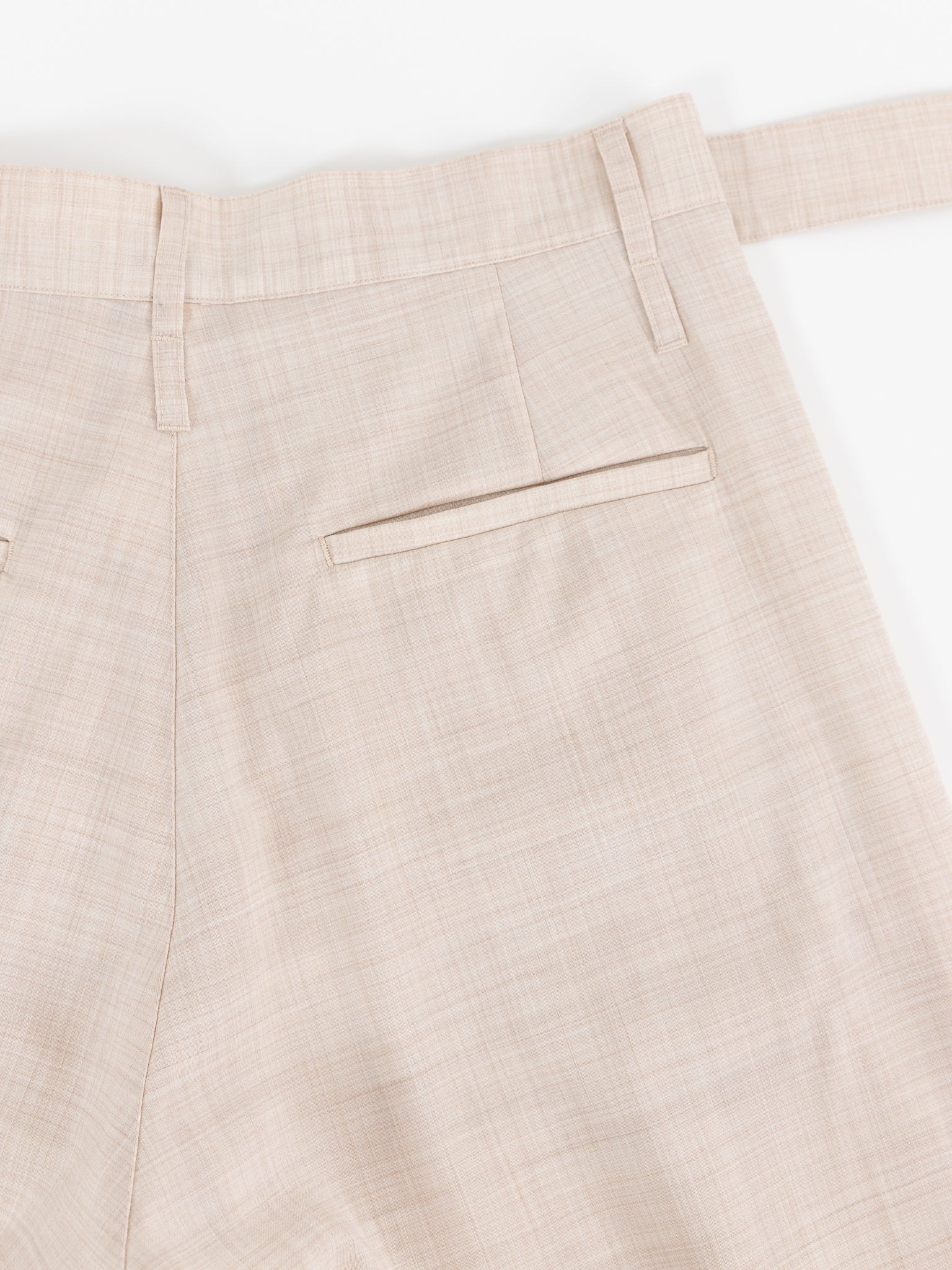 Wright + Doyle Single Pleat Trousers in Hay - WRIGHT + DOYLE at Worthwhile - shop PANT