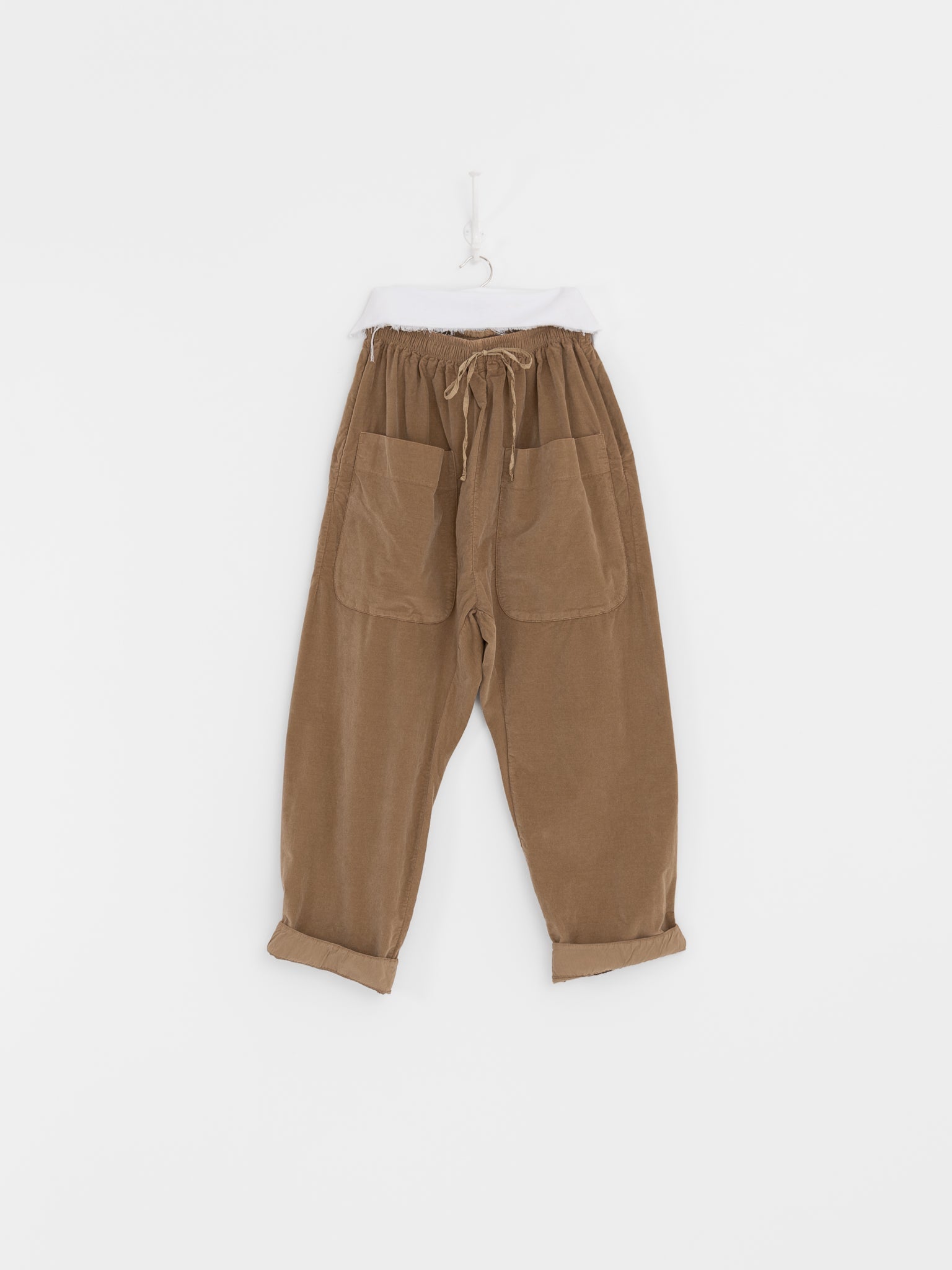 Album di Famiglia Braghe Tasche V in Honey - ALBUM DI FAMIGLIA at Worthwhile - shop PANT