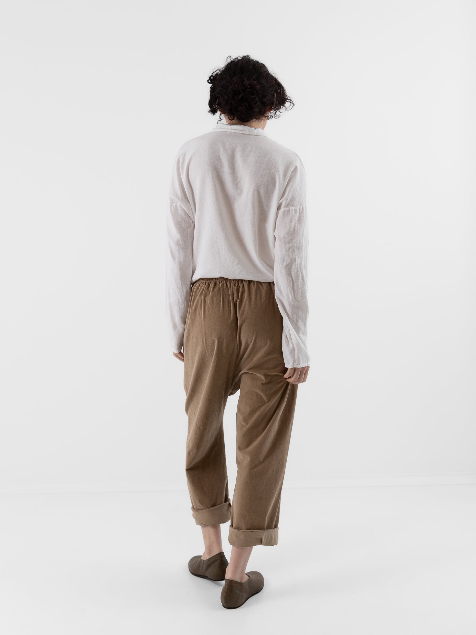 Album di Famiglia Braghe Tasche V in Honey - ALBUM DI FAMIGLIA at Worthwhile - shop PANT