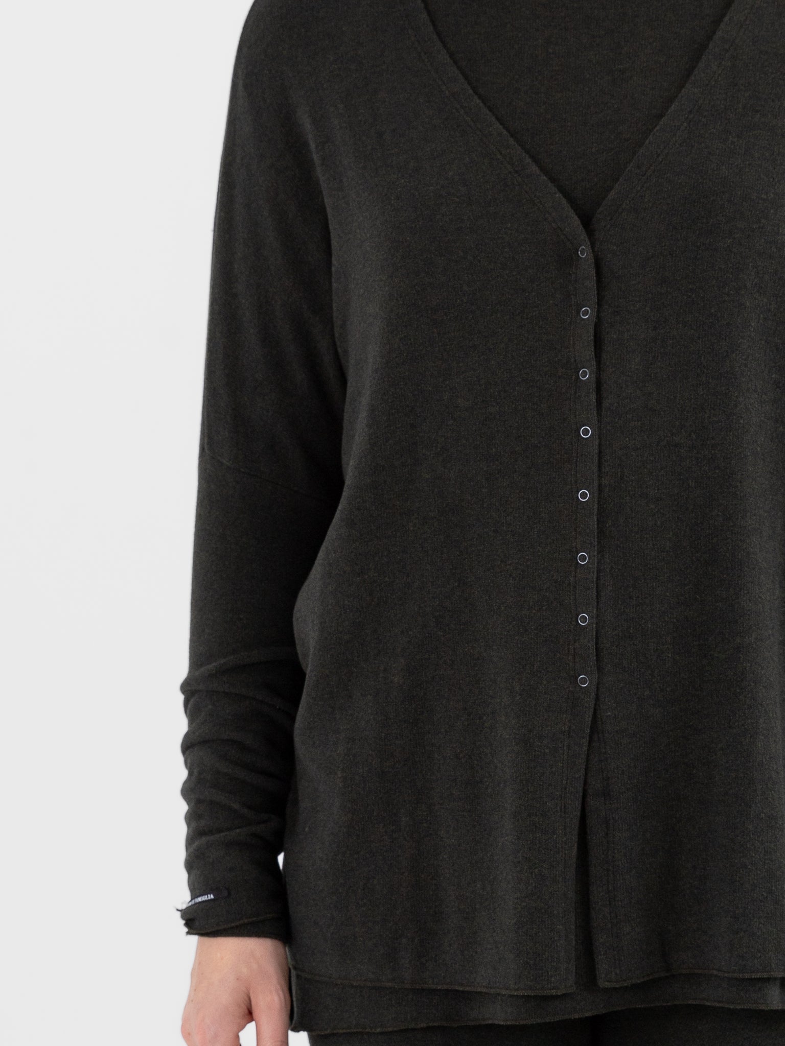 Album di Famiglia Cardigan JP in Forest - ALBUM DI FAMIGLIA at Worthwhile - shop CARDIGAN