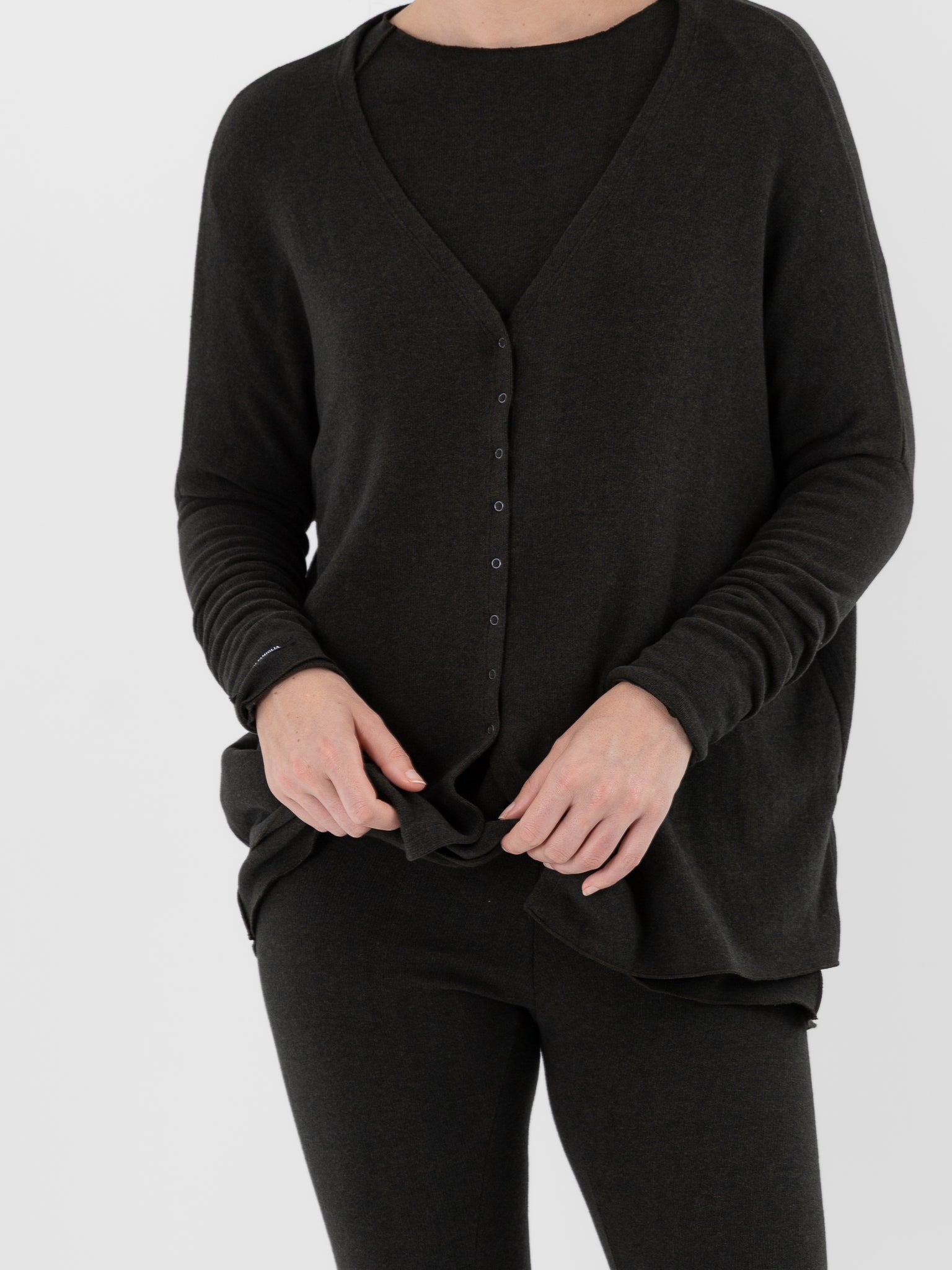 Album di Famiglia Cardigan JP in Forest - ALBUM DI FAMIGLIA at Worthwhile - shop CARDIGAN