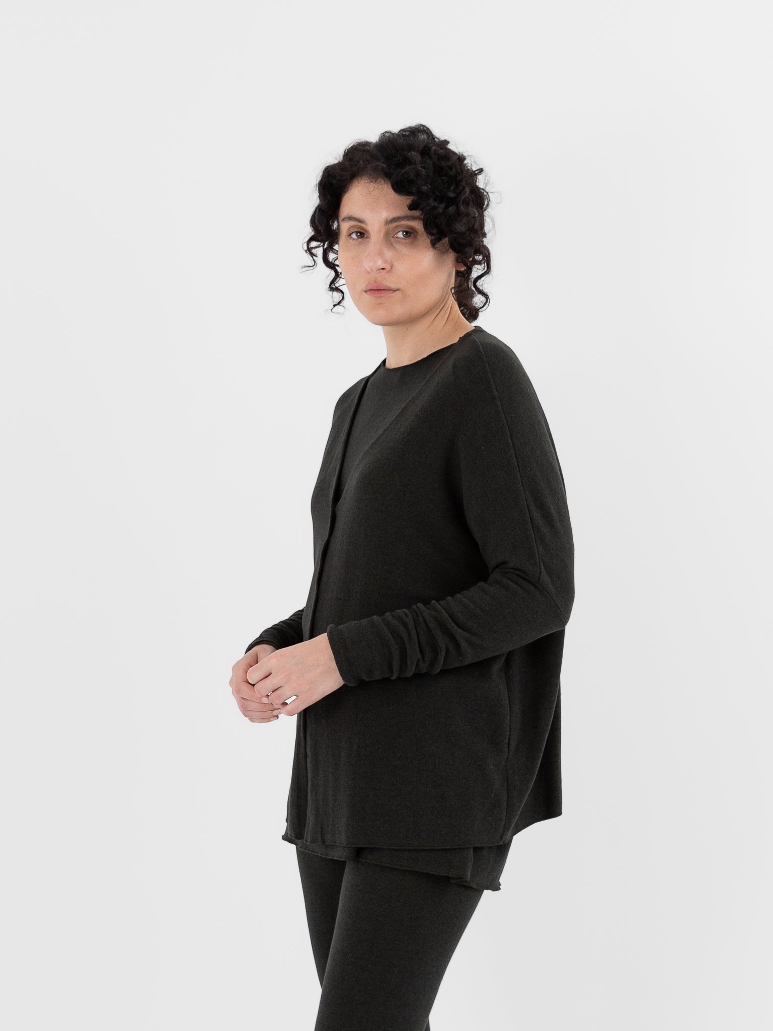 Album di Famiglia Cardigan JP in Forest - ALBUM DI FAMIGLIA at Worthwhile - shop CARDIGAN
