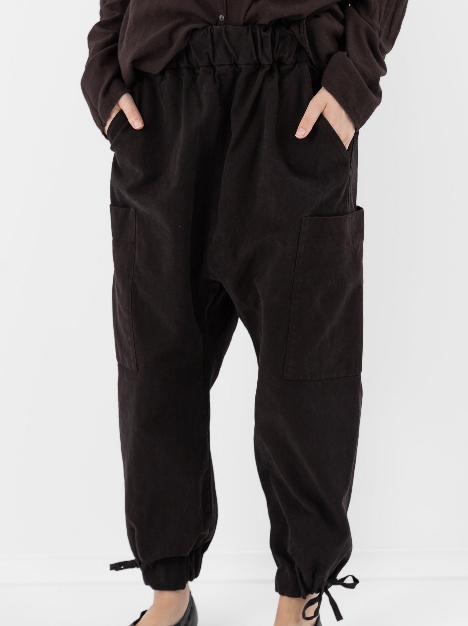 Album di Famiglia Cargo Trousers WCC in Brown - ALBUM DI FAMIGLIA at Worthwhile - shop PANT
