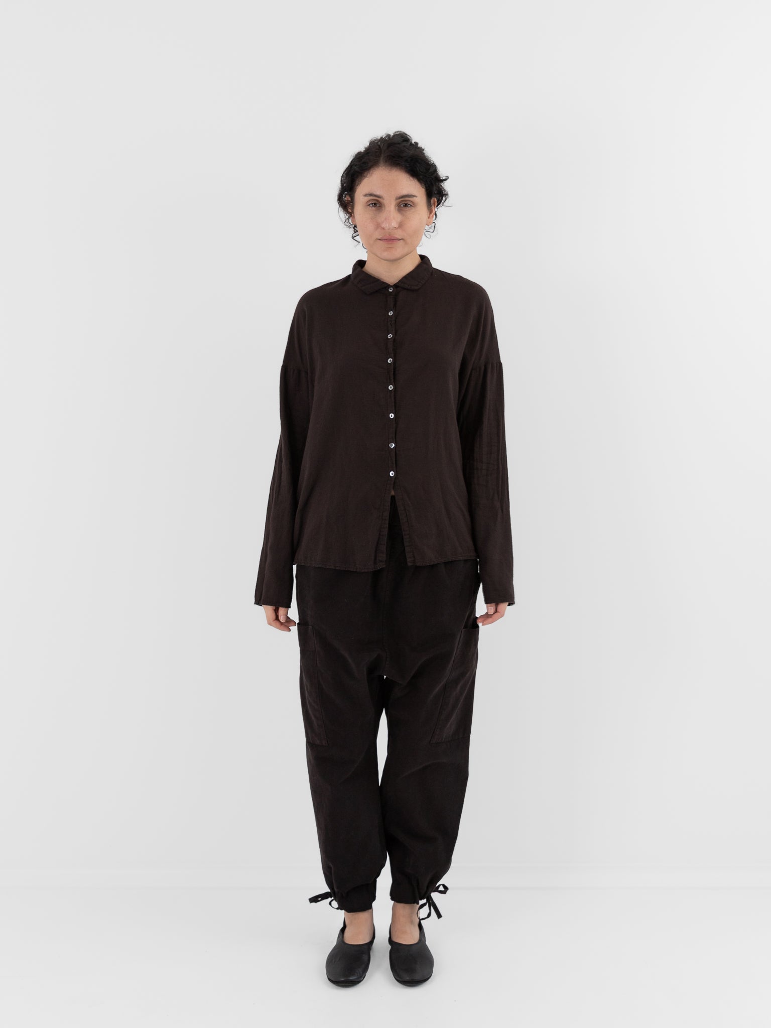 Album di Famiglia Cargo Trousers WCC in Brown - ALBUM DI FAMIGLIA at Worthwhile - shop PANT