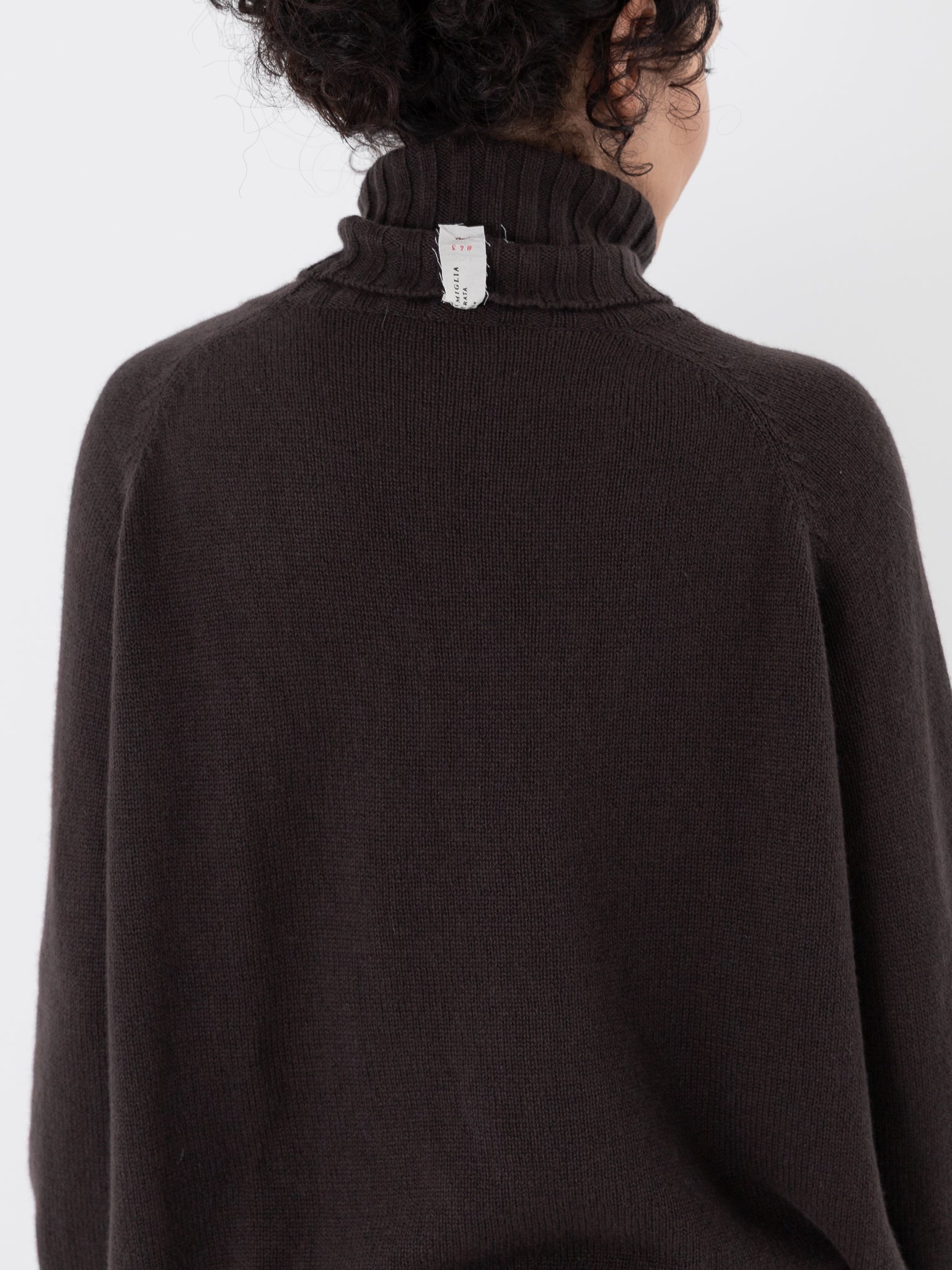 Album di Famiglia Dolcevita WS in Brown - ALBUM DI FAMIGLIA at Worthwhile - shop SWEATER