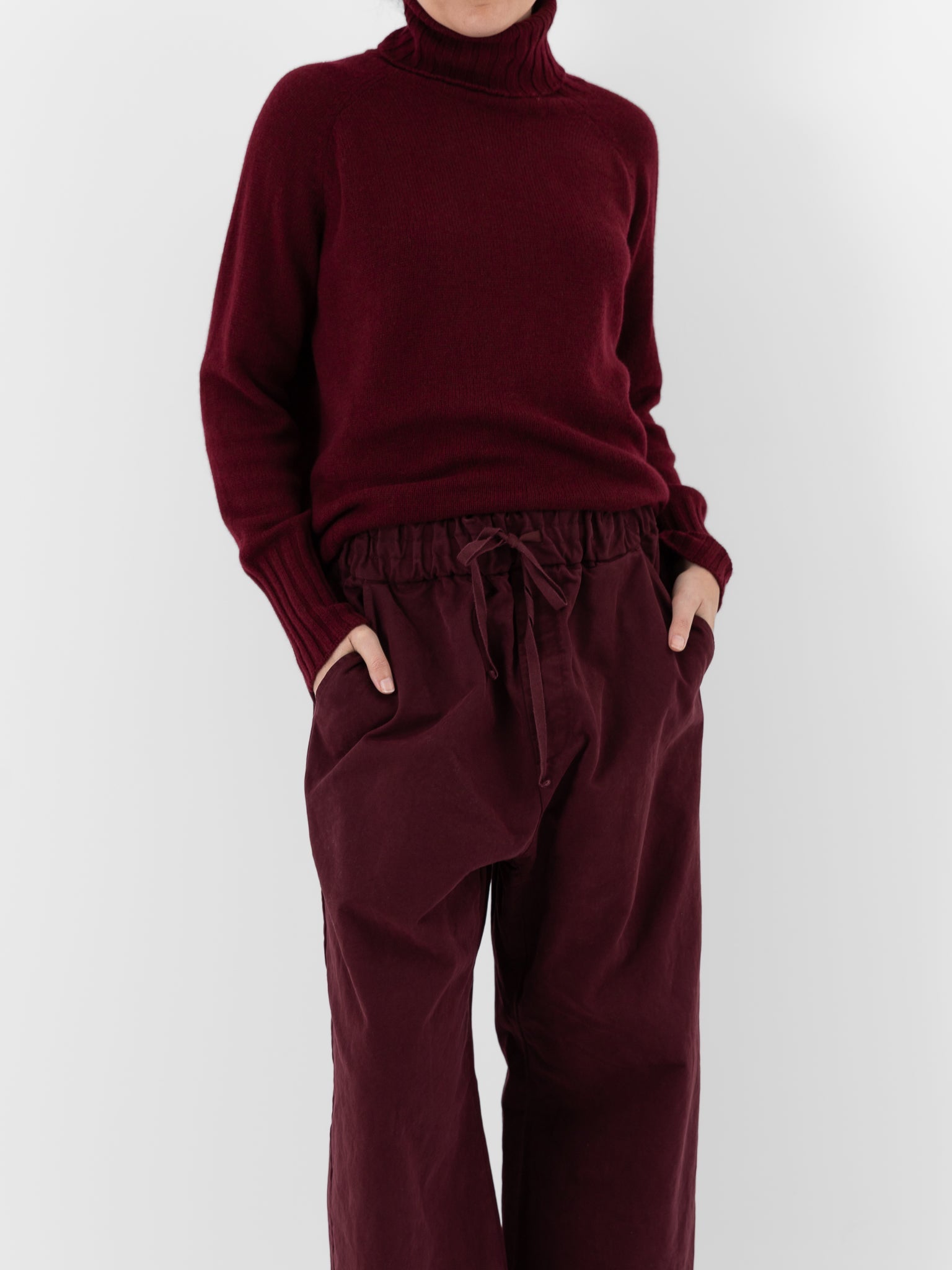 Album di Famiglia Dolcevita WS in Wine - ALBUM DI FAMIGLIA at Worthwhile - shop SWEATER