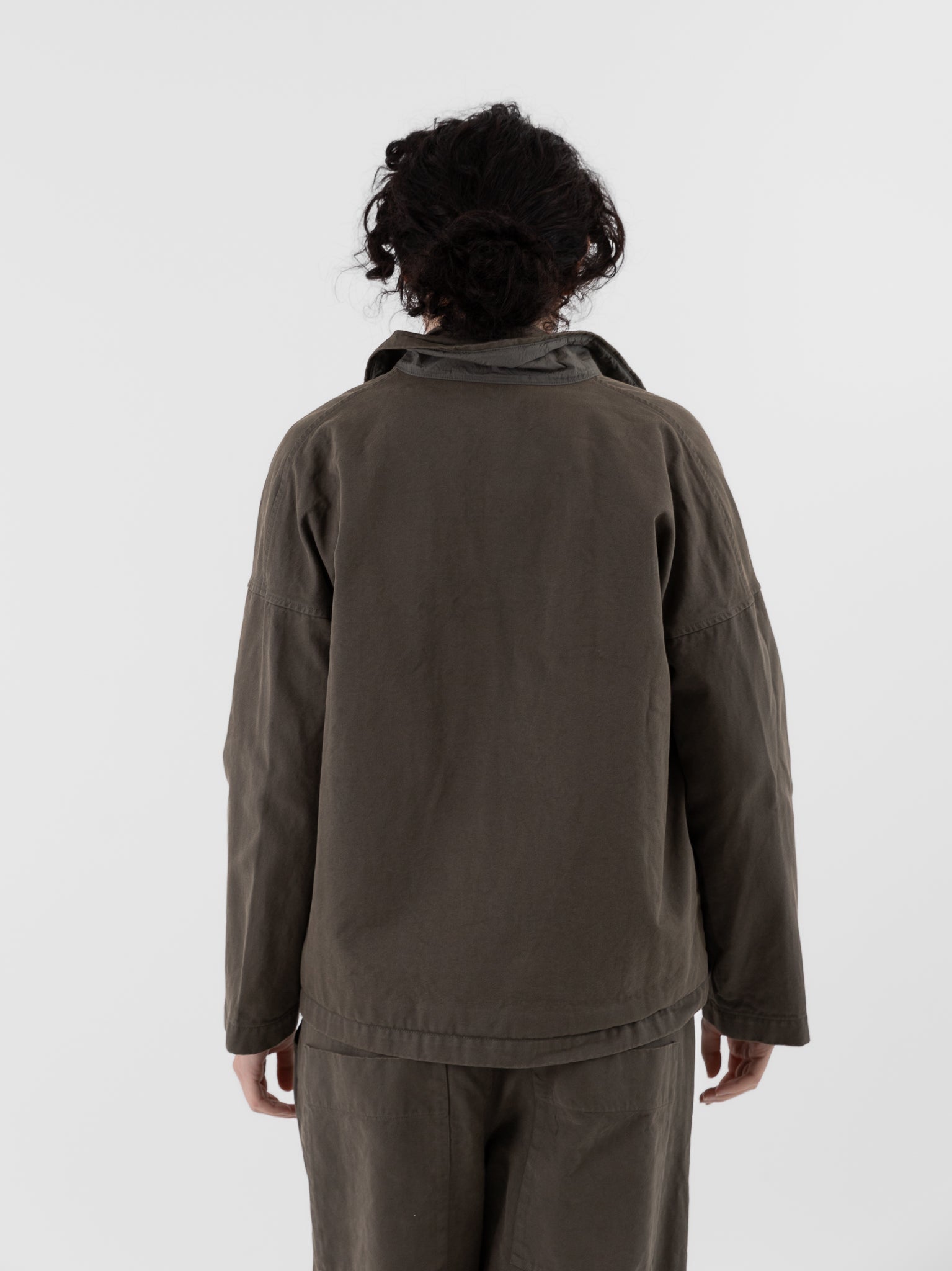 Album di Famiglia Overshirt WCC in Taupe - ALBUM DI FAMIGLIA at Worthwhile - shop JACKET