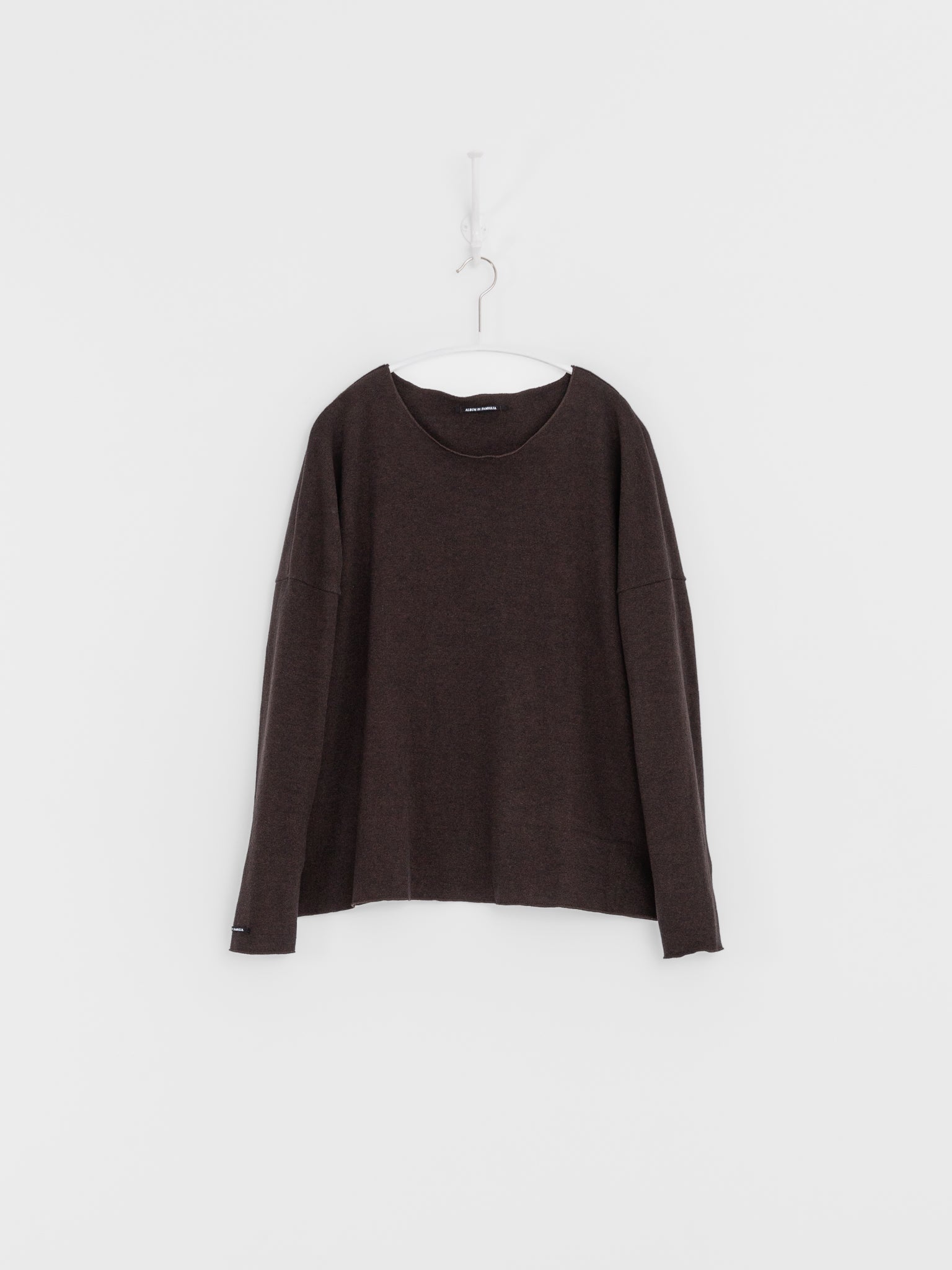 Album di Famiglia Pullover JP in Brown - ALBUM DI FAMIGLIA at Worthwhile - shop TOP