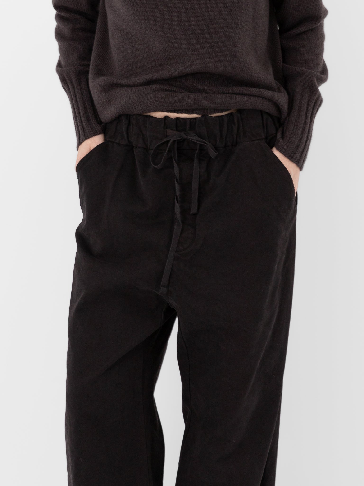 Album di Famiglia Wide & Long Trousers WCC in Brown - ALBUM DI FAMIGLIA at Worthwhile - shop PANT