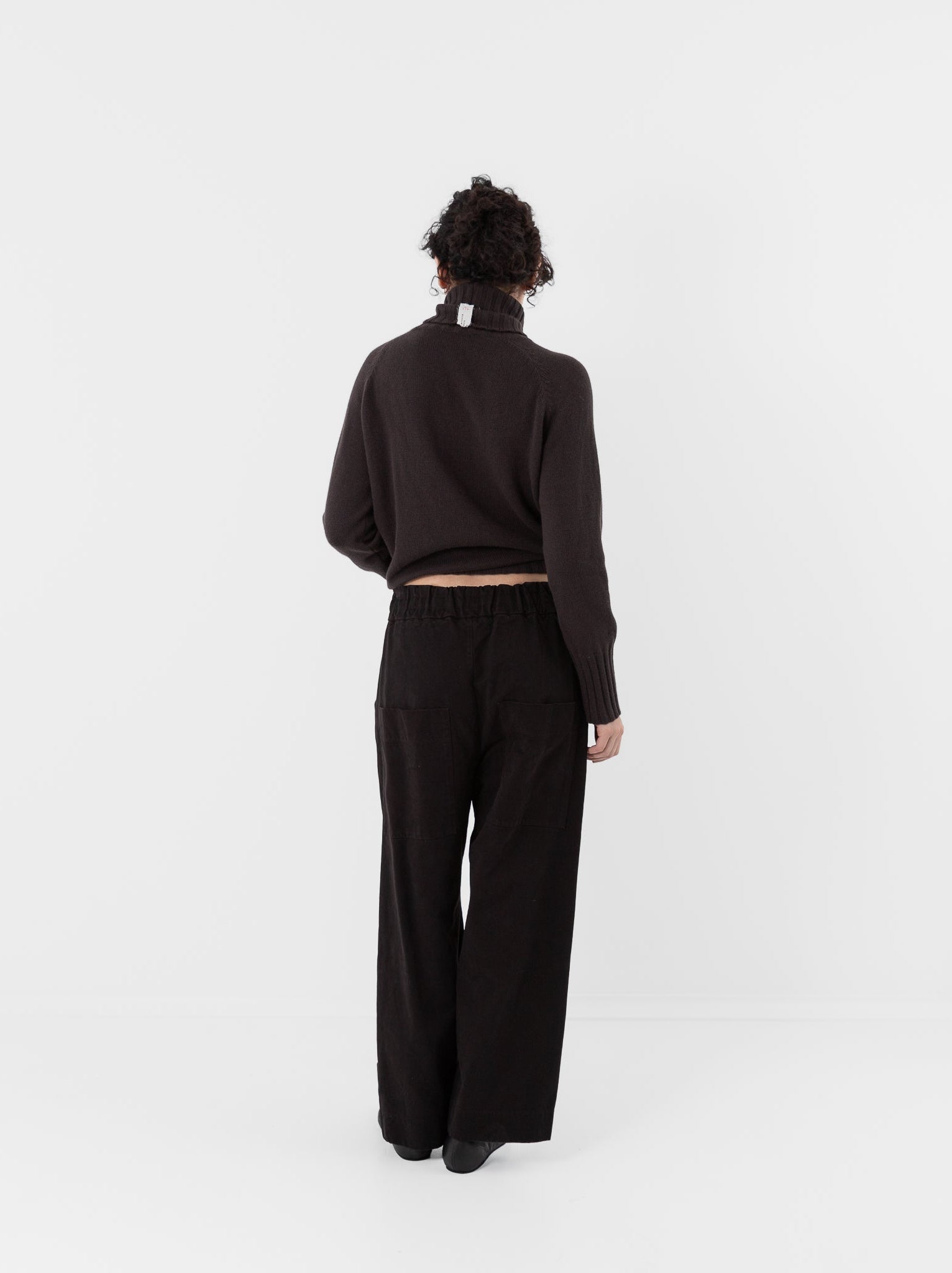 Album di Famiglia Wide & Long Trousers WCC in Brown - ALBUM DI FAMIGLIA at Worthwhile - shop PANT