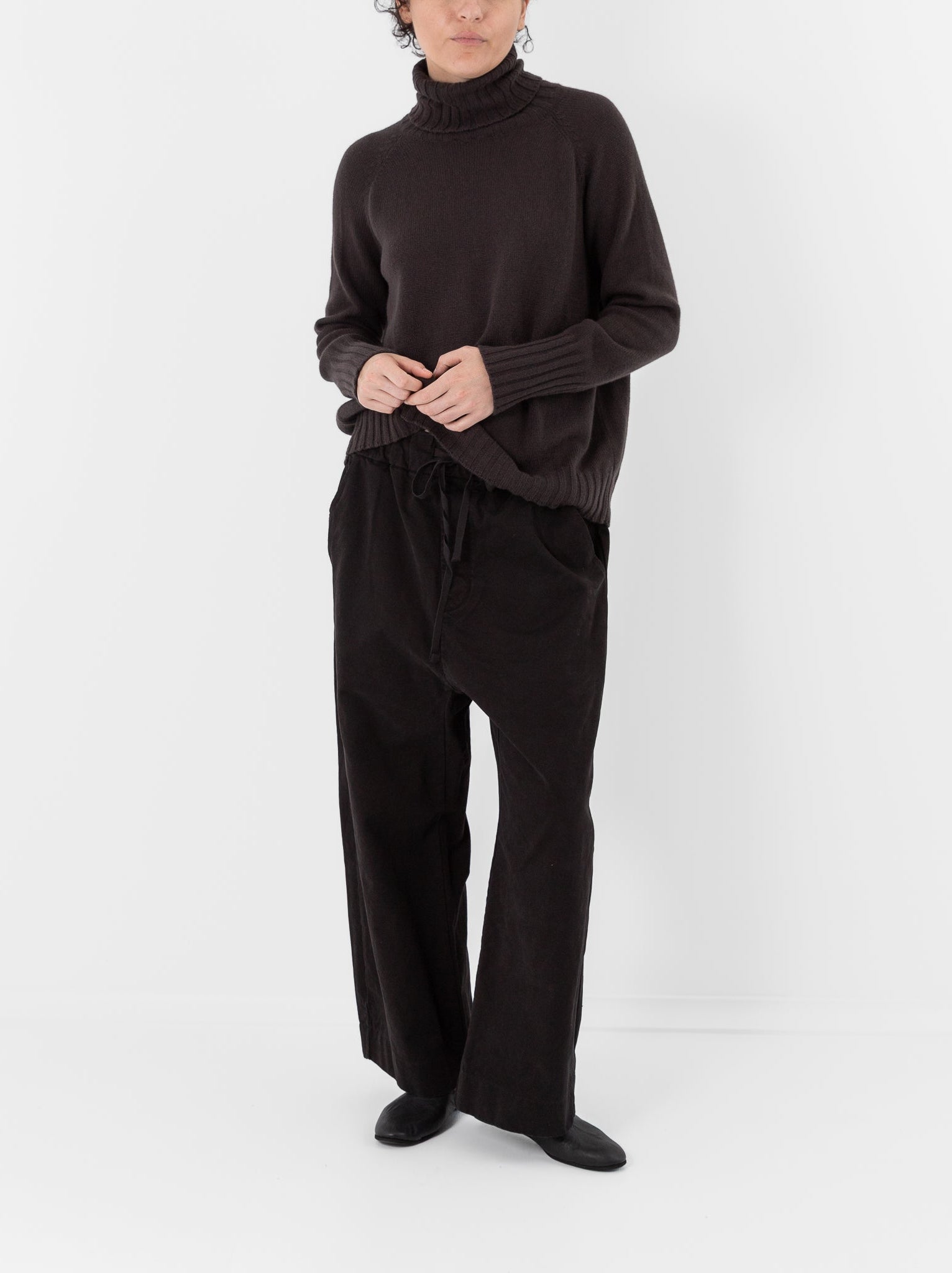 Album di Famiglia Wide & Long Trousers WCC in Brown - ALBUM DI FAMIGLIA at Worthwhile - shop PANT