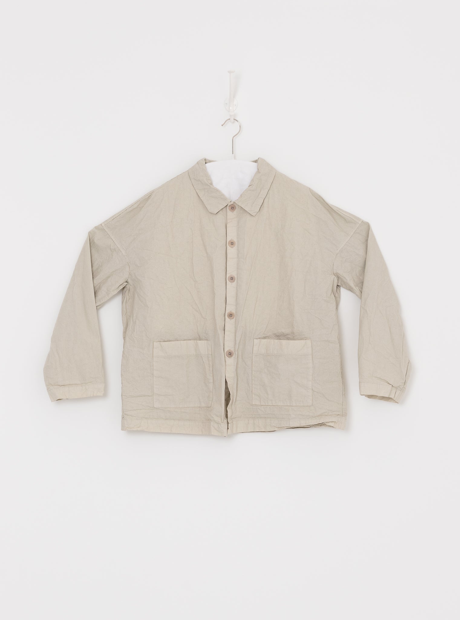 Album di Famiglia Over Shirt in Pebble CC - ALBUM DI FAMIGLIA at Worthwhile - shop JACKET
