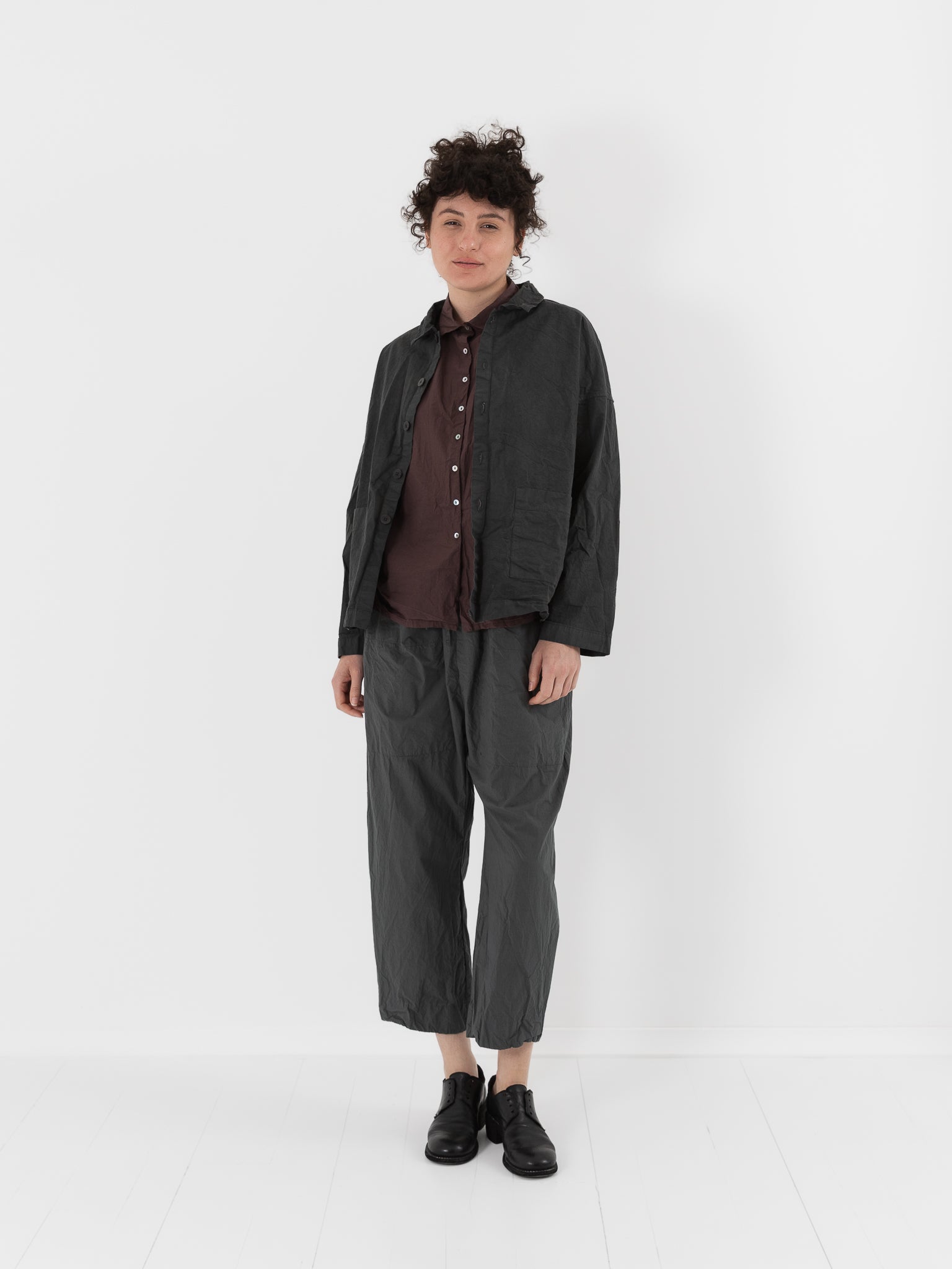 Album di Famiglia Over Shirt in Thyme CC - ALBUM DI FAMIGLIA at Worthwhile - shop JACKET