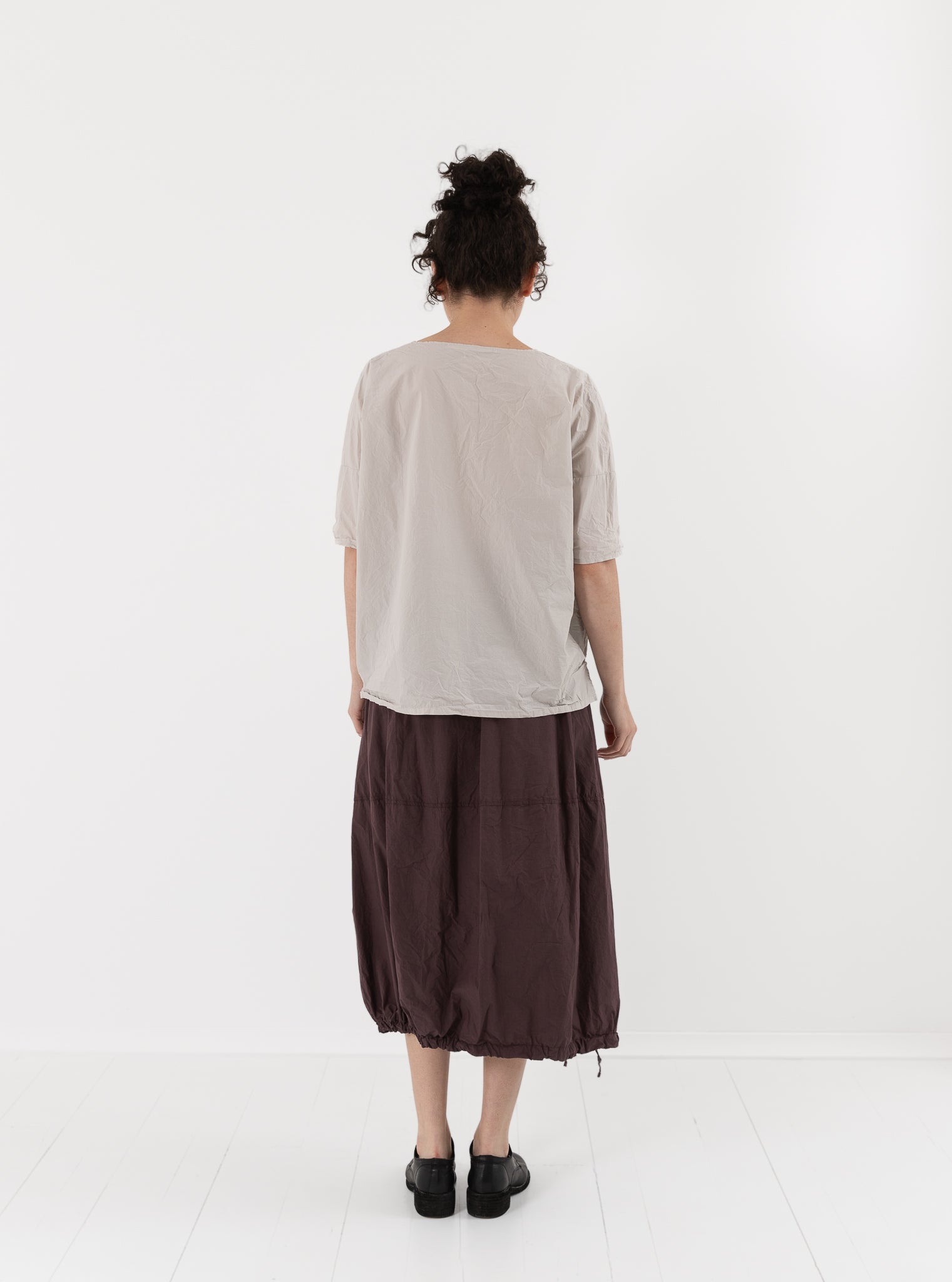 Album di Famiglia Balloon Skirt in Grape TC - ALBUM DI FAMIGLIA at Worthwhile - shop SKIRT