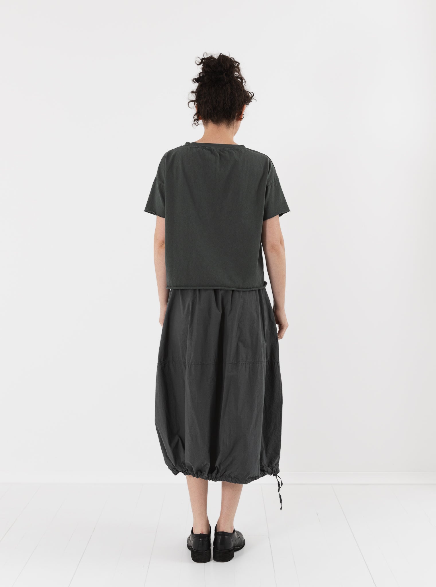 Album di Famiglia Balloon Skirt in Thyme TC - ALBUM DI FAMIGLIA at Worthwhile - shop SKIRT