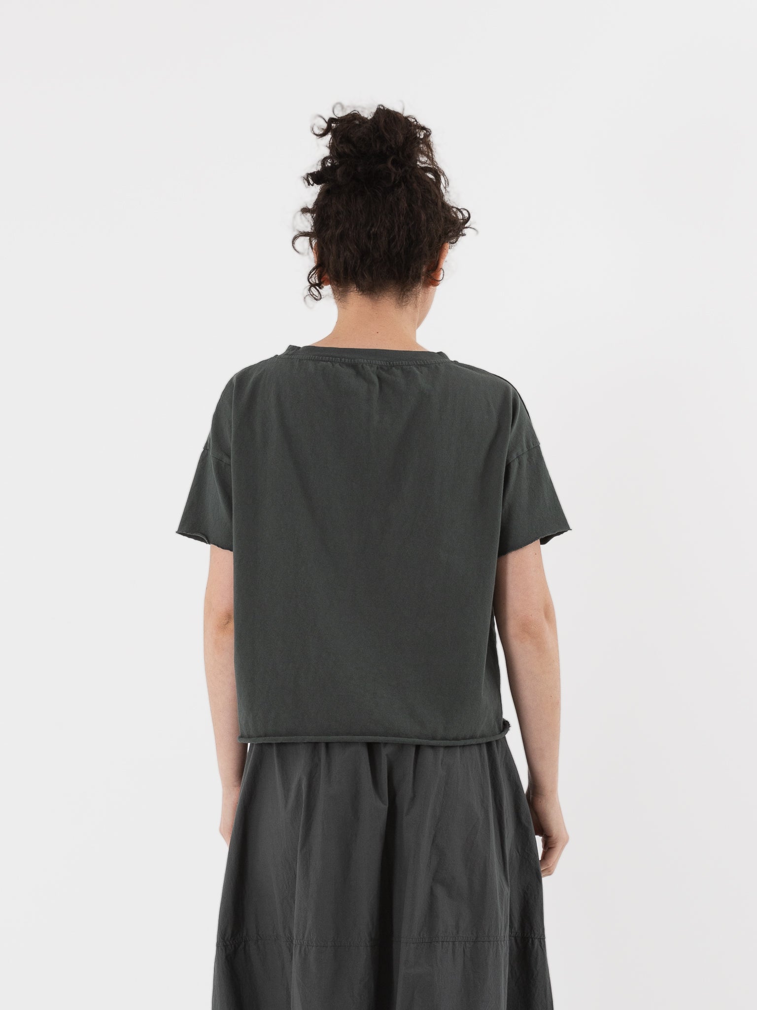 Album di Famiglia Tee Shirt in Thyme HC - ALBUM DI FAMIGLIA at Worthwhile - shop TOP
