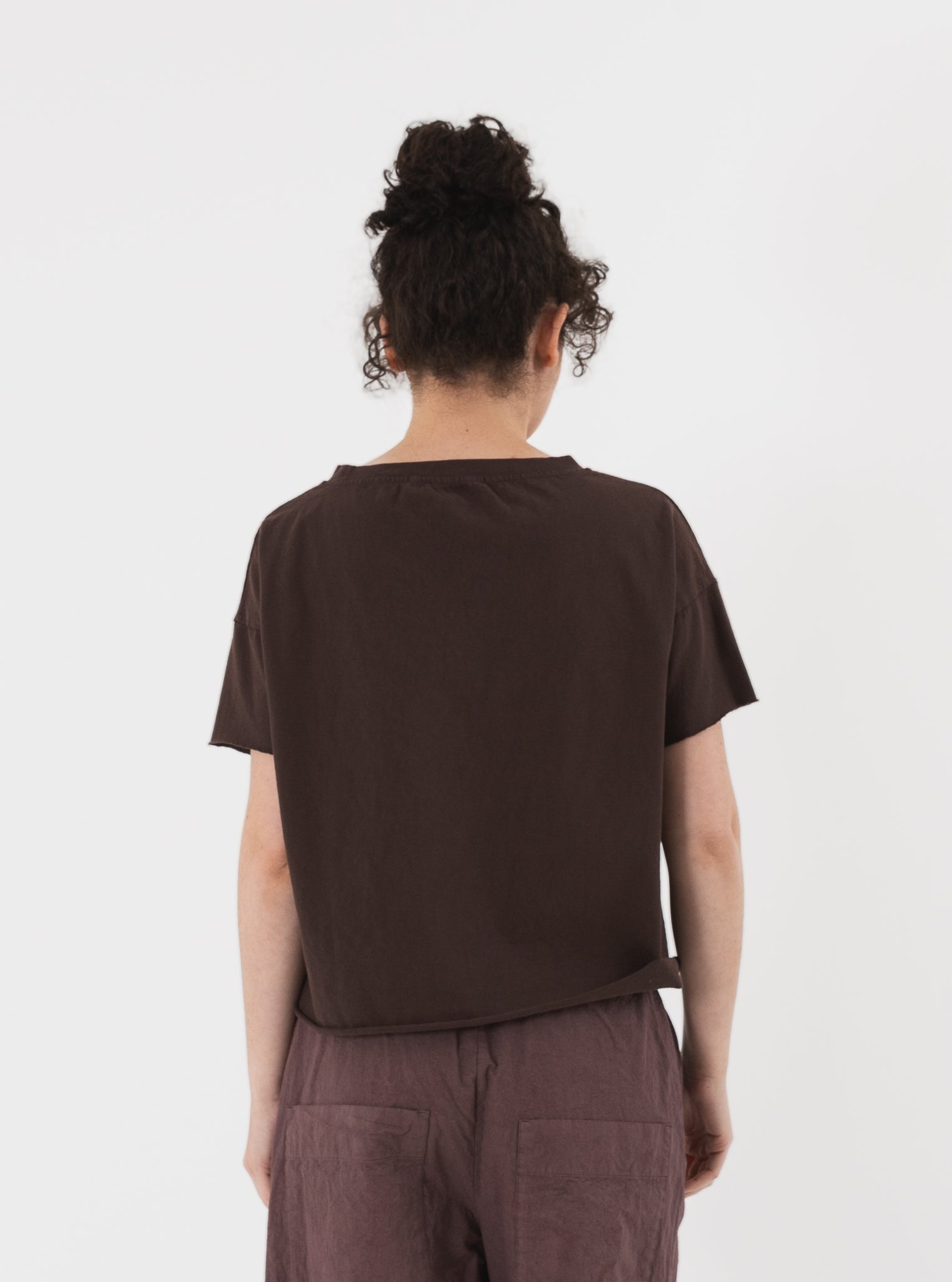 Album di Famiglia Tee Shirt in Grape HC - ALBUM DI FAMIGLIA at Worthwhile - shop TOP