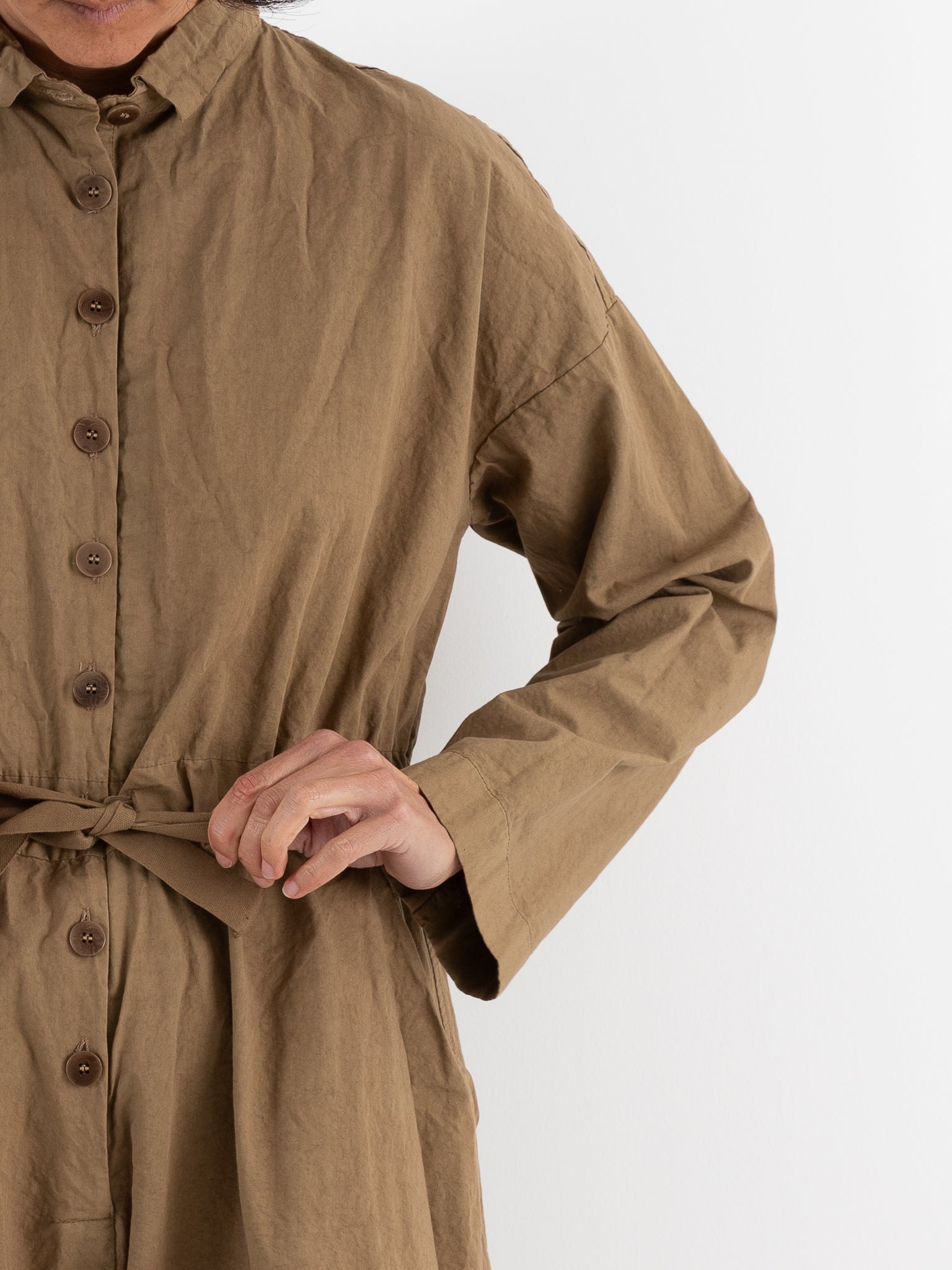 Album Di Famiglia Cargo Jumpsuit in Gold CC - ALBUM DI FAMIGLIA at Worthwhile - shop JUMPSUIT