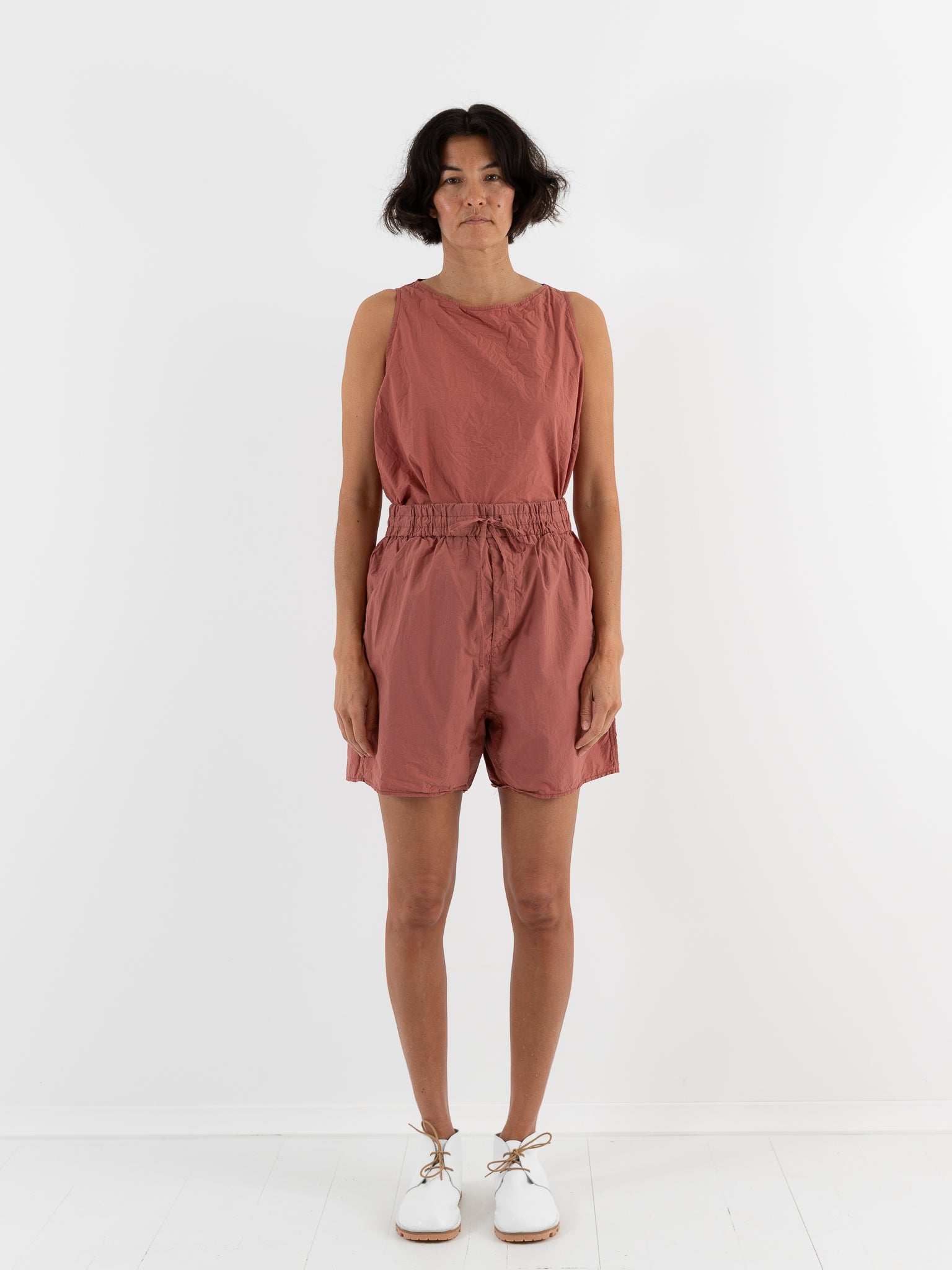 Album Di Famiglia Short in Coral TC - ALBUM DI FAMIGLIA at Worthwhile - shop SHORTS