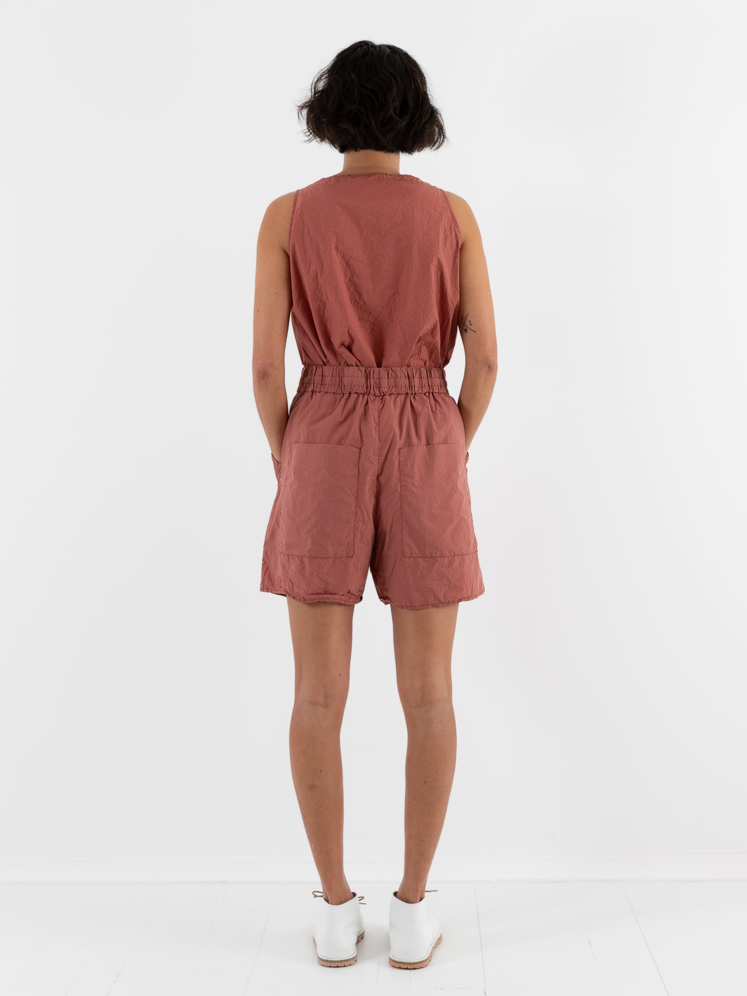 Album Di Famiglia Short in Coral TC - ALBUM DI FAMIGLIA at Worthwhile - shop SHORTS