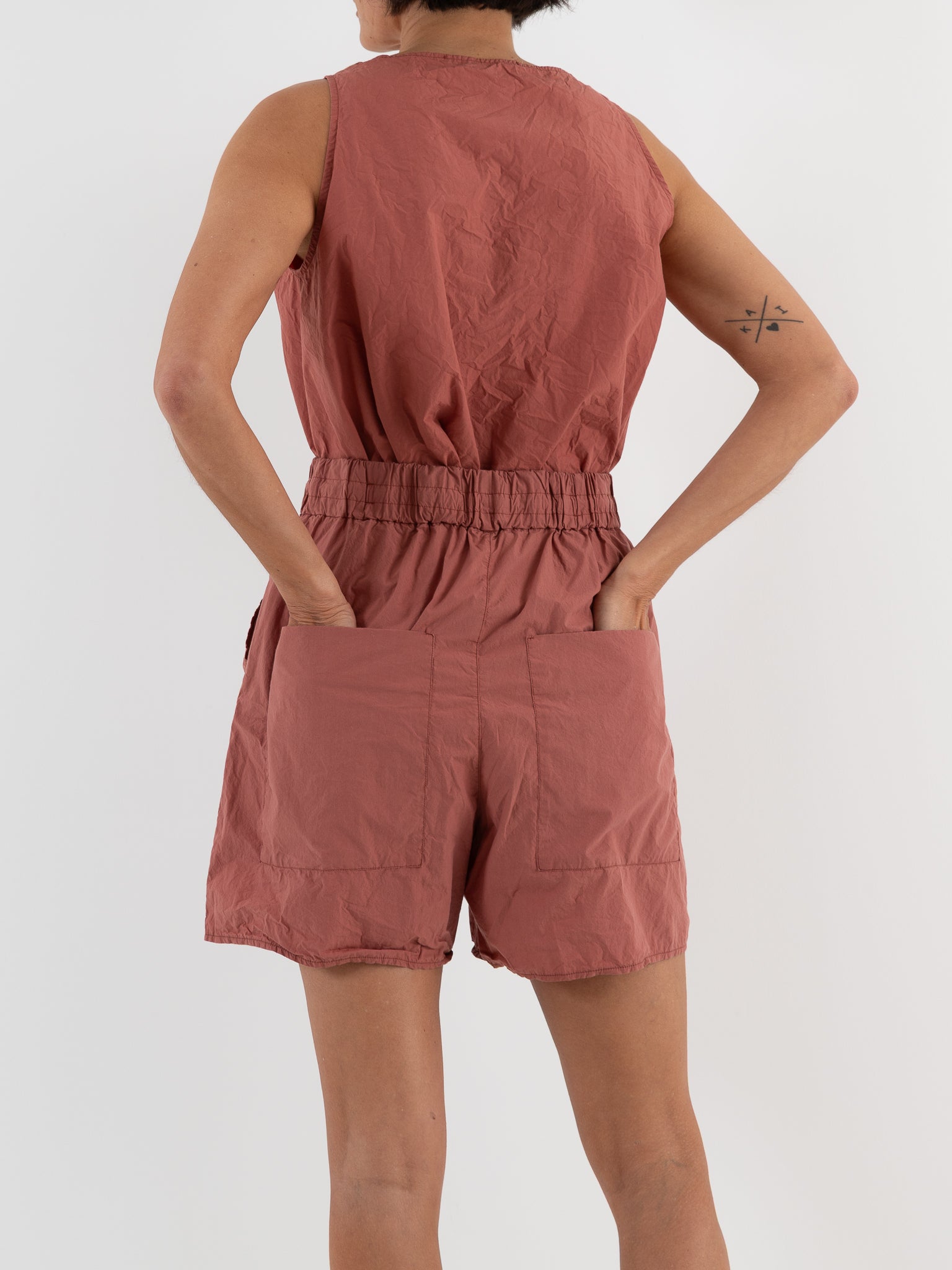 Album Di Famiglia Short in Coral TC - ALBUM DI FAMIGLIA at Worthwhile - shop SHORTS