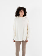 Album Di Famiglia Big Big Hoodie in Milk JP - ALBUM DI FAMIGLIA at Worthwhile - shop TOP