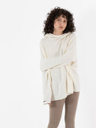 Album Di Famiglia Big Big Hoodie in Milk JP - ALBUM DI FAMIGLIA at Worthwhile - shop TOP