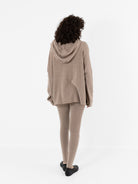 Album Di Famiglia Big Big Hoodie in Marron Glace JP - ALBUM DI FAMIGLIA at Worthwhile - shop TOP