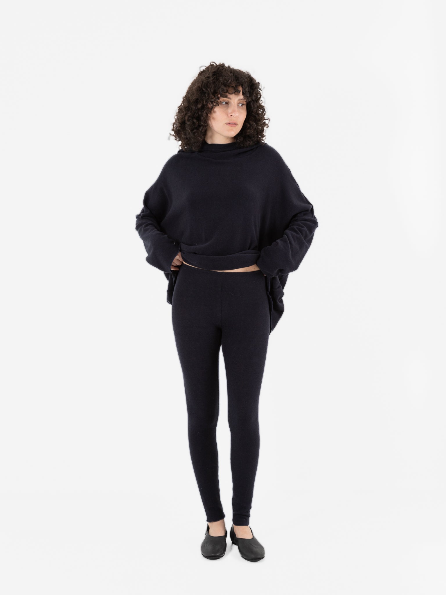 Album Di Famiglia Legging in Ink JP - ALBUM DI FAMIGLIA at Worthwhile - shop LEGGINGS