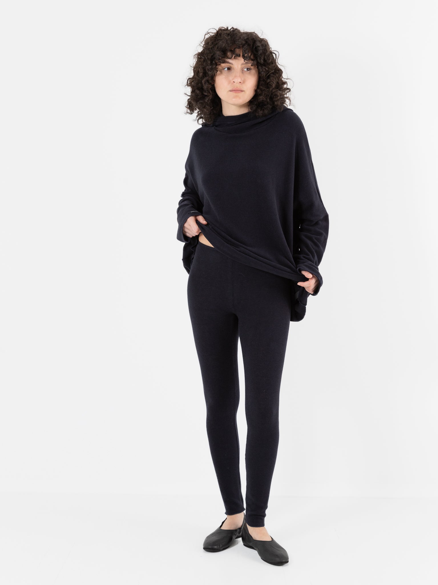 Album Di Famiglia Legging in Ink JP - ALBUM DI FAMIGLIA at Worthwhile - shop LEGGINGS