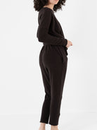 Album Di Famiglia New Basic Pant In Chocolate JP - ALBUM DI FAMIGLIA at Worthwhile - shop PANT