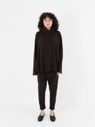 Album Di Famiglia Big Big Turtleneck in Chocolate JP - ALBUM DI FAMIGLIA at Worthwhile - shop TOP