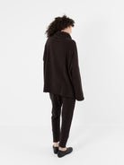 Album Di Famiglia Big Big Turtleneck in Chocolate JP - ALBUM DI FAMIGLIA at Worthwhile - shop TOP