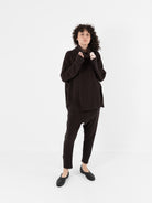 Album Di Famiglia Big Big Turtleneck in Chocolate JP - ALBUM DI FAMIGLIA at Worthwhile - shop TOP