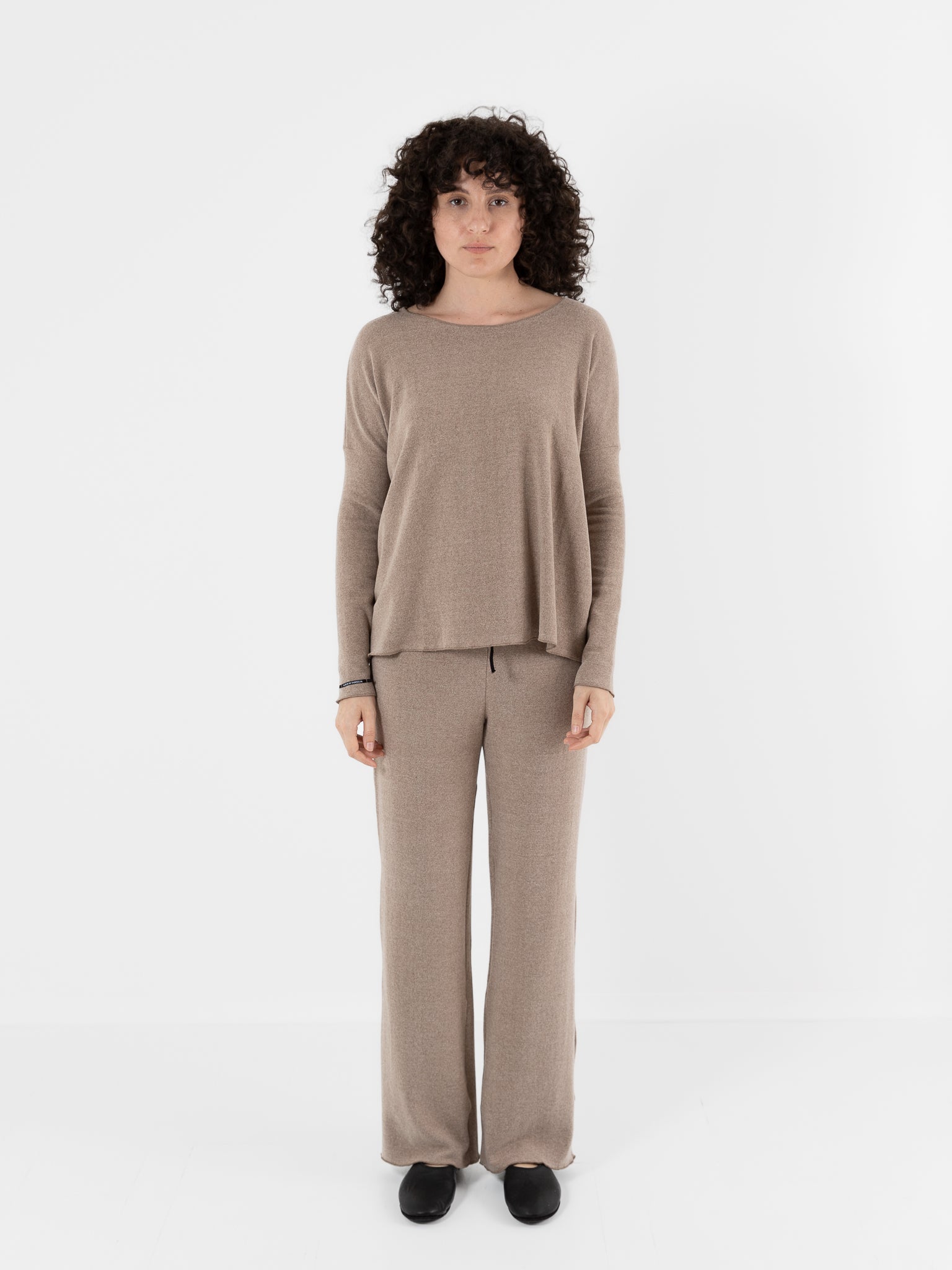 Album di Famiglia Pullover in Marron Glace JP - ALBUM DI FAMIGLIA at Worthwhile - shop TOP