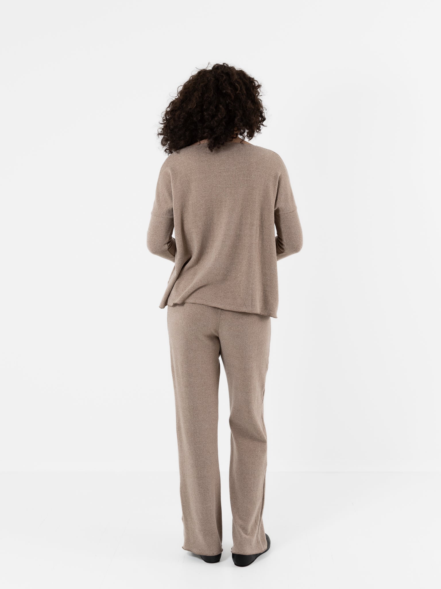 Album di Famiglia Pullover in Marron Glace JP - ALBUM DI FAMIGLIA at Worthwhile - shop TOP