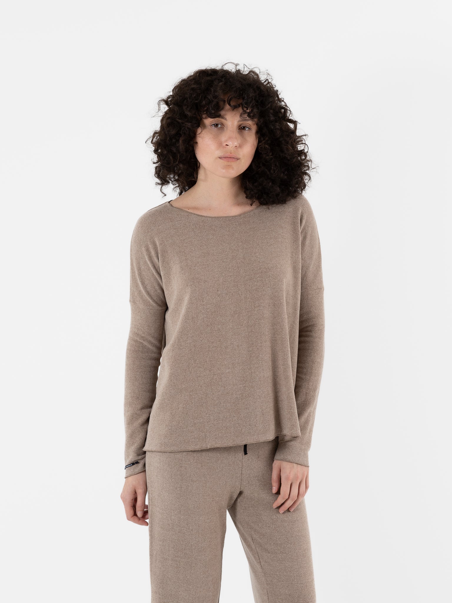 Album di Famiglia Pullover in Marron Glace JP - ALBUM DI FAMIGLIA at Worthwhile - shop TOP