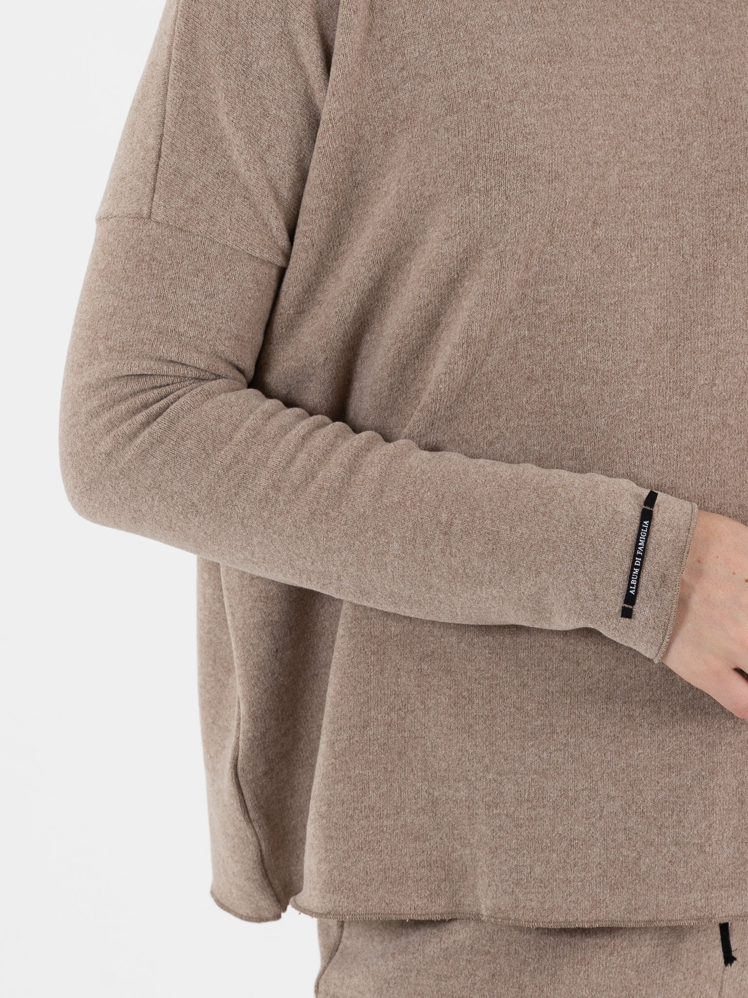Album di Famiglia Pullover in Marron Glace JP - ALBUM DI FAMIGLIA at Worthwhile - shop TOP
