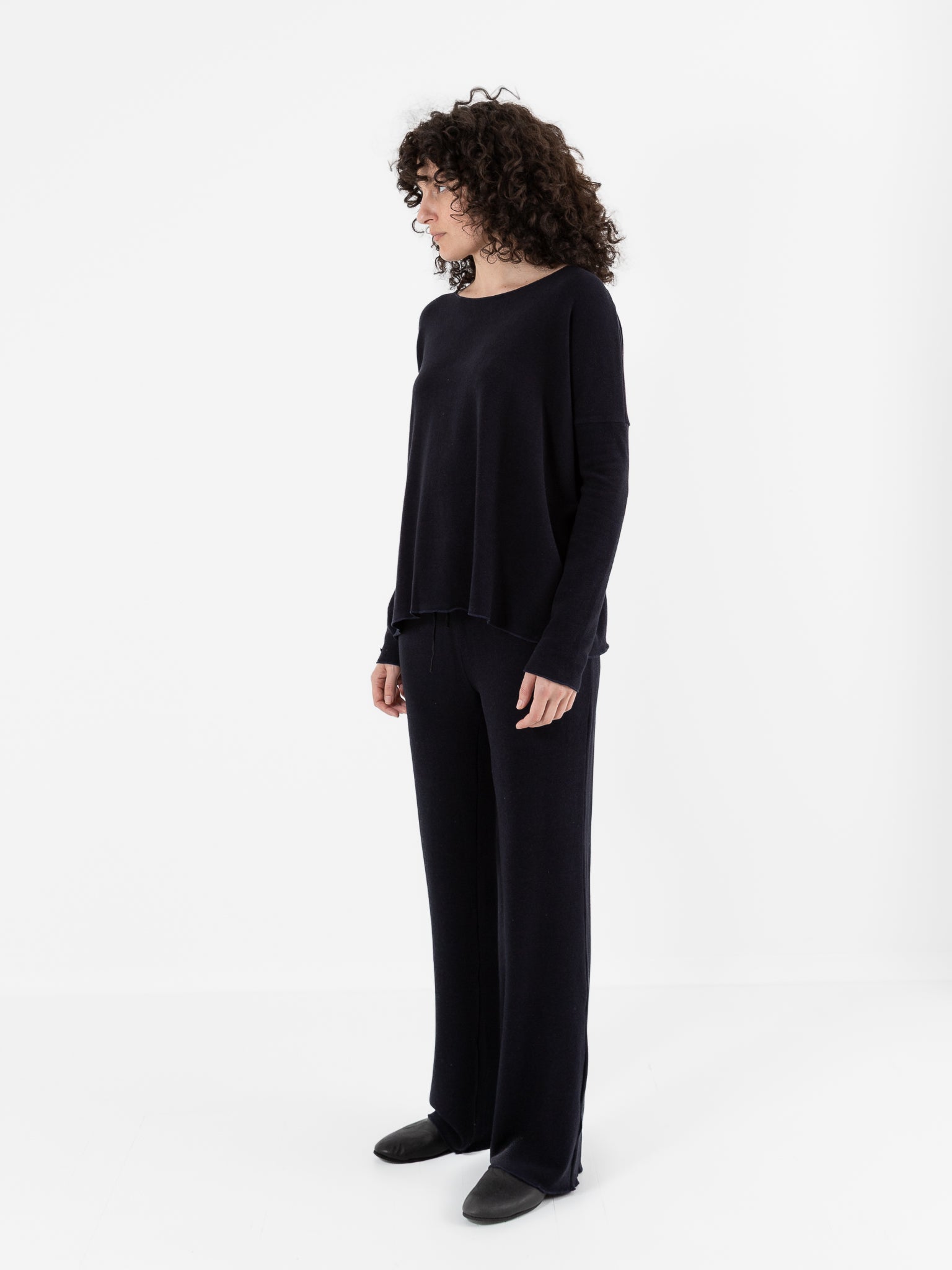 Album Di Famiglia Pullover in Ink JP - ALBUM DI FAMIGLIA at Worthwhile - shop TOP