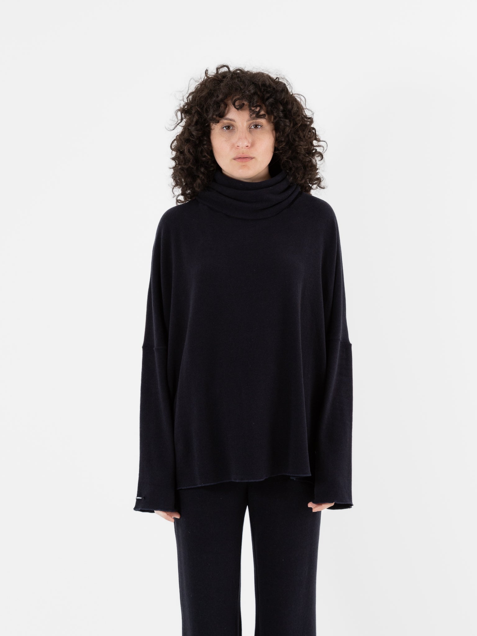 Album di Famiglia Big Big Turtleneck in Ink JP - ALBUM DI FAMIGLIA at Worthwhile - shop TOP