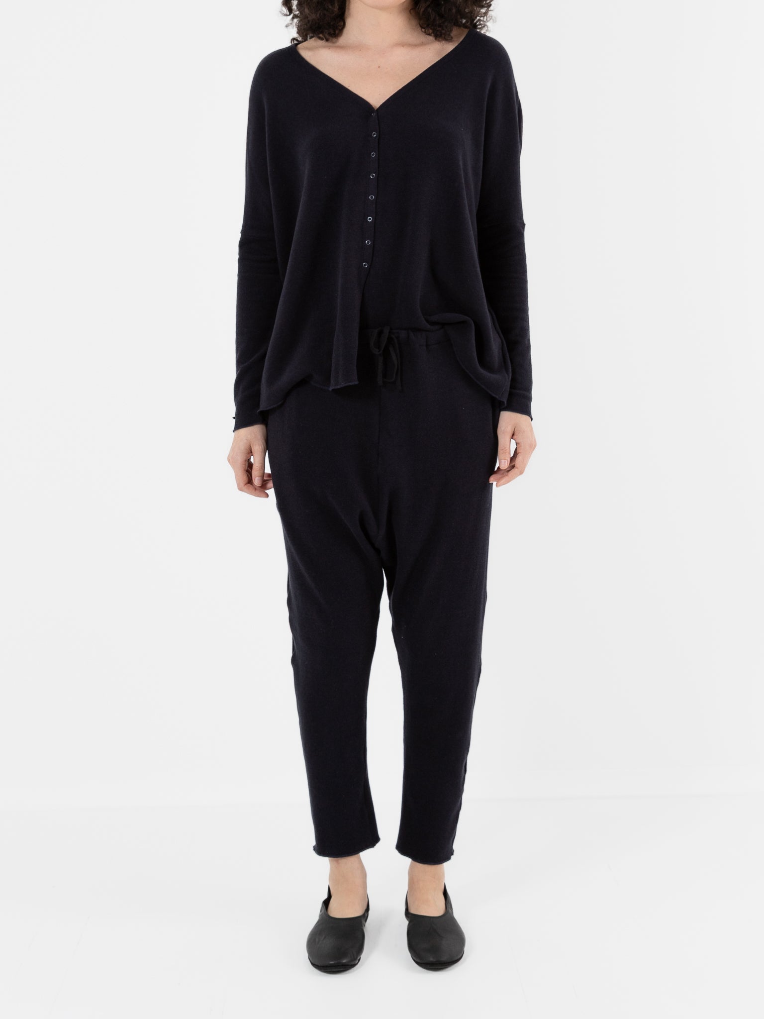 Album Di Famiglia New Basic Pant In Ink JP - ALBUM DI FAMIGLIA at Worthwhile - shop PANT