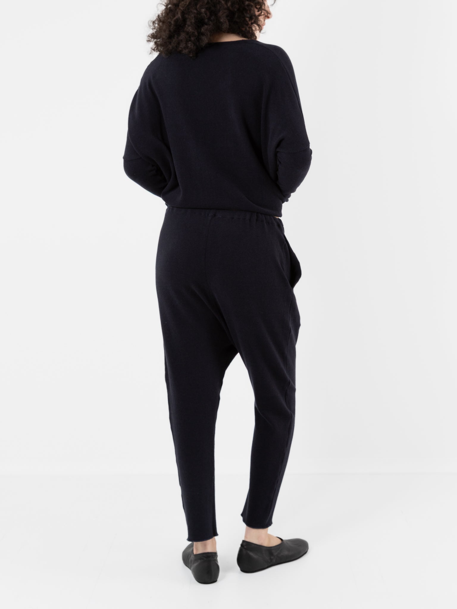 Album Di Famiglia New Basic Pant In Ink JP - ALBUM DI FAMIGLIA at Worthwhile - shop PANT