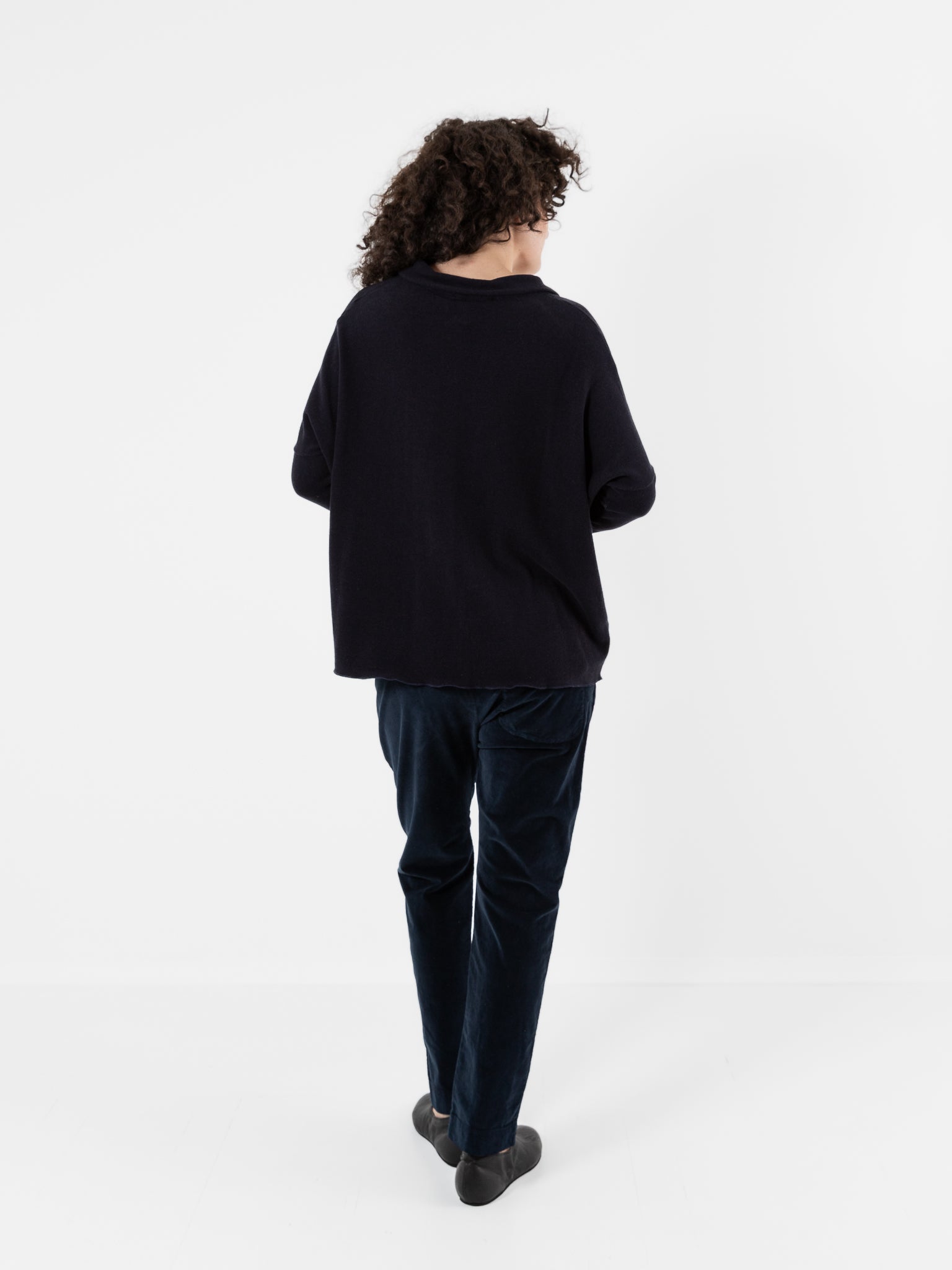 Album Di Famiglia Open Polo in Ink JP - ALBUM DI FAMIGLIA at Worthwhile - shop TOP