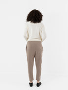 Album Di Famiglia New Basic Pant In Marron Glace JP - ALBUM DI FAMIGLIA at Worthwhile - shop PANT