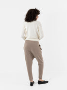 Album Di Famiglia New Basic Pant In Marron Glace JP - ALBUM DI FAMIGLIA at Worthwhile - shop PANT